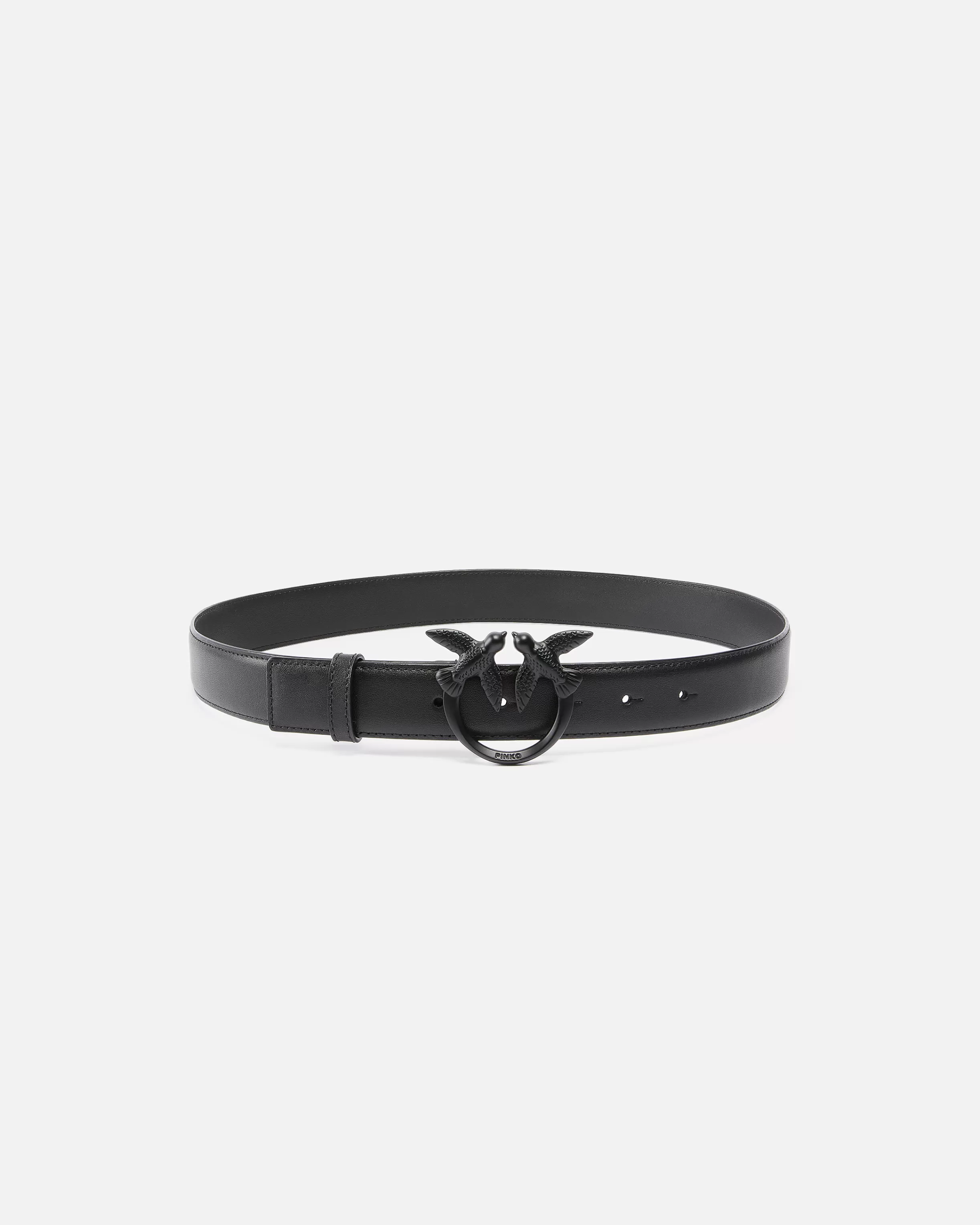 PINKO Belt with colored buckle 3cm