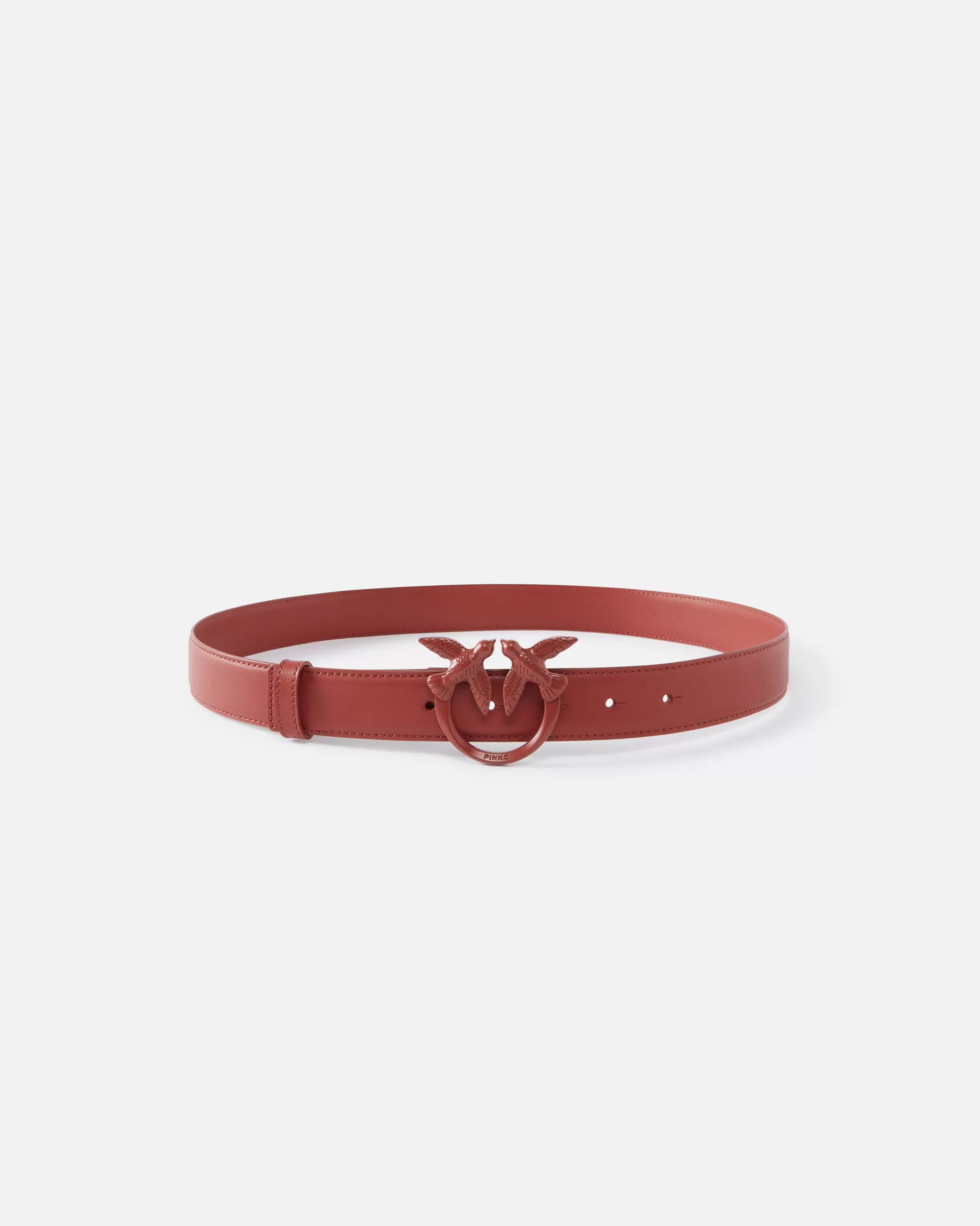 PINKO Belt with colored buckle 3cm