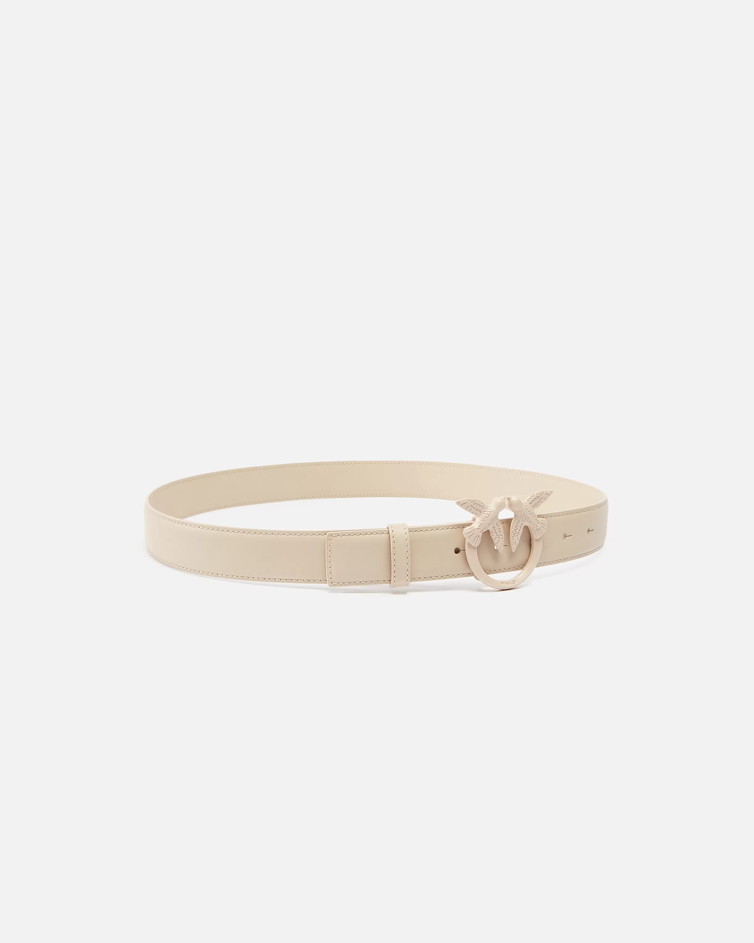PINKO Belt with colored buckle 3cm