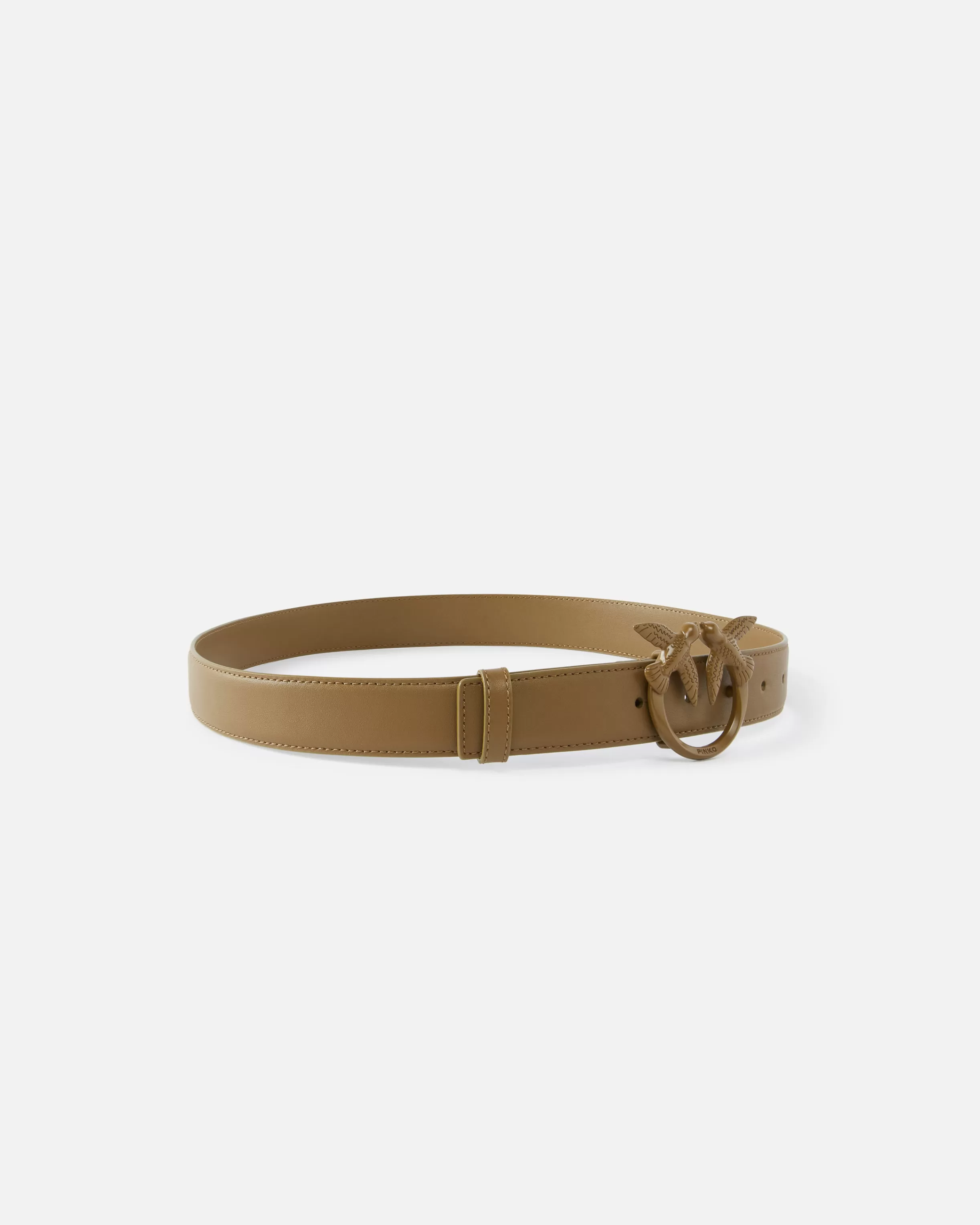 PINKO Belt with colored buckle 3cm