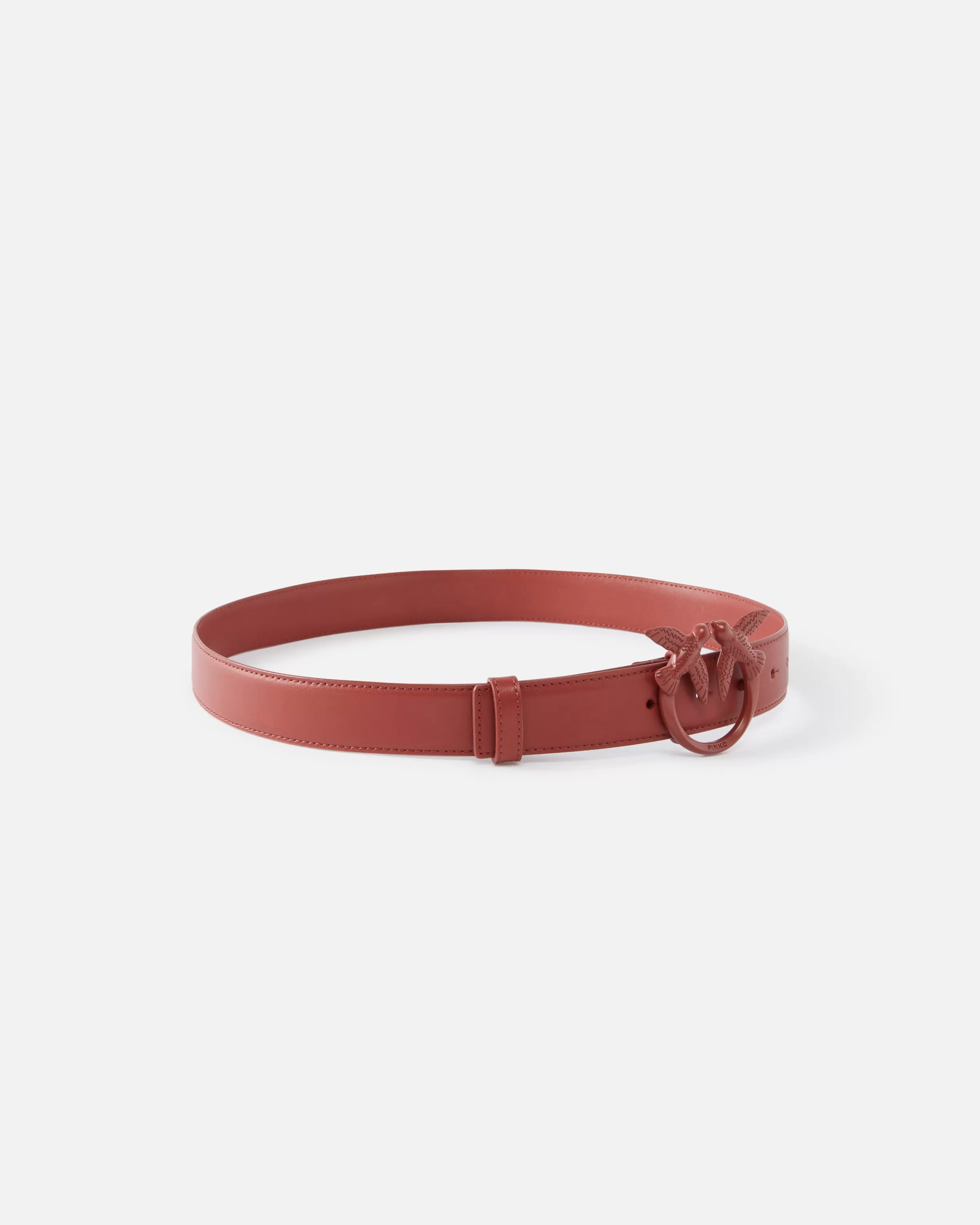 PINKO Belt with colored buckle 3cm