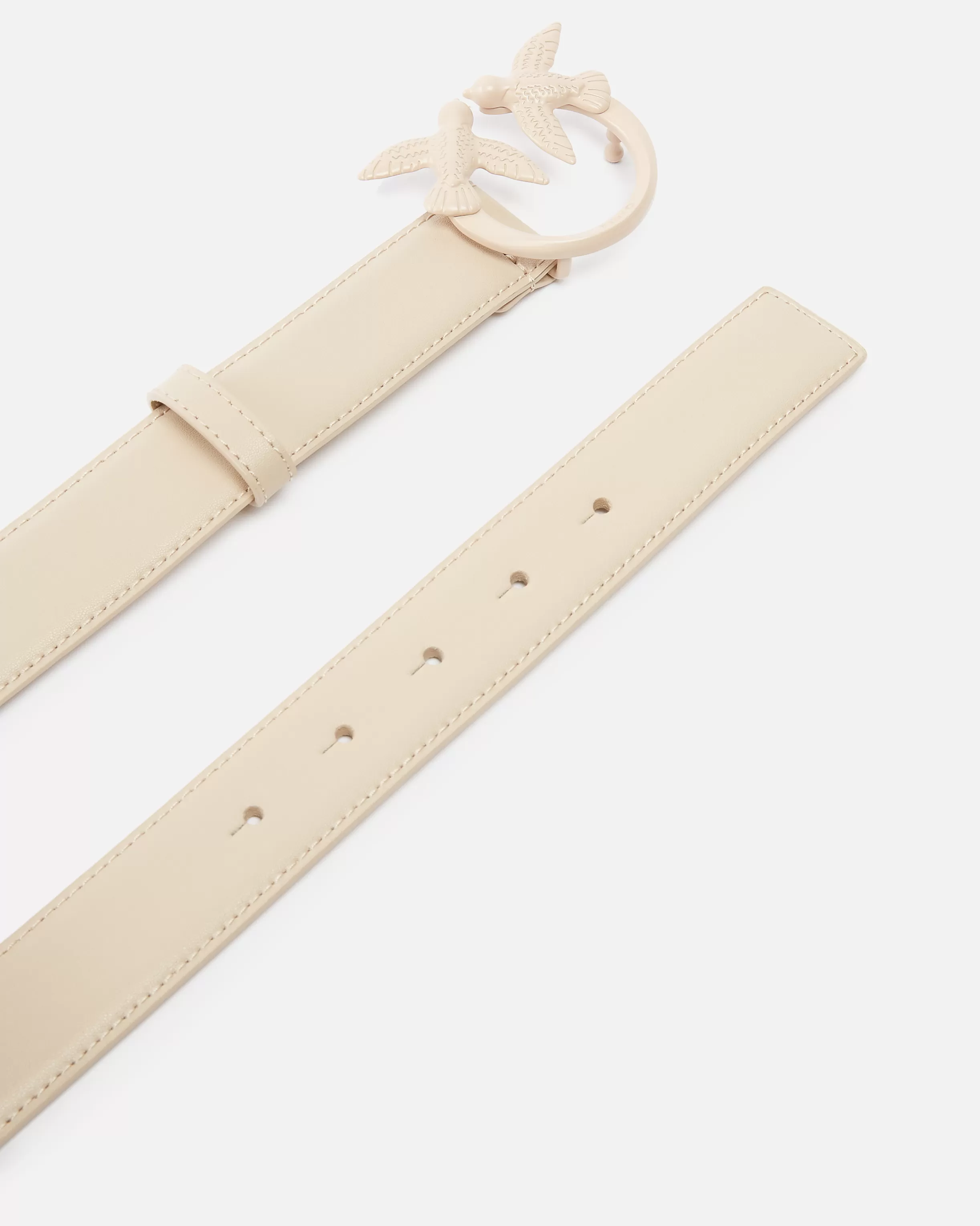 PINKO Belt with colored buckle 3cm