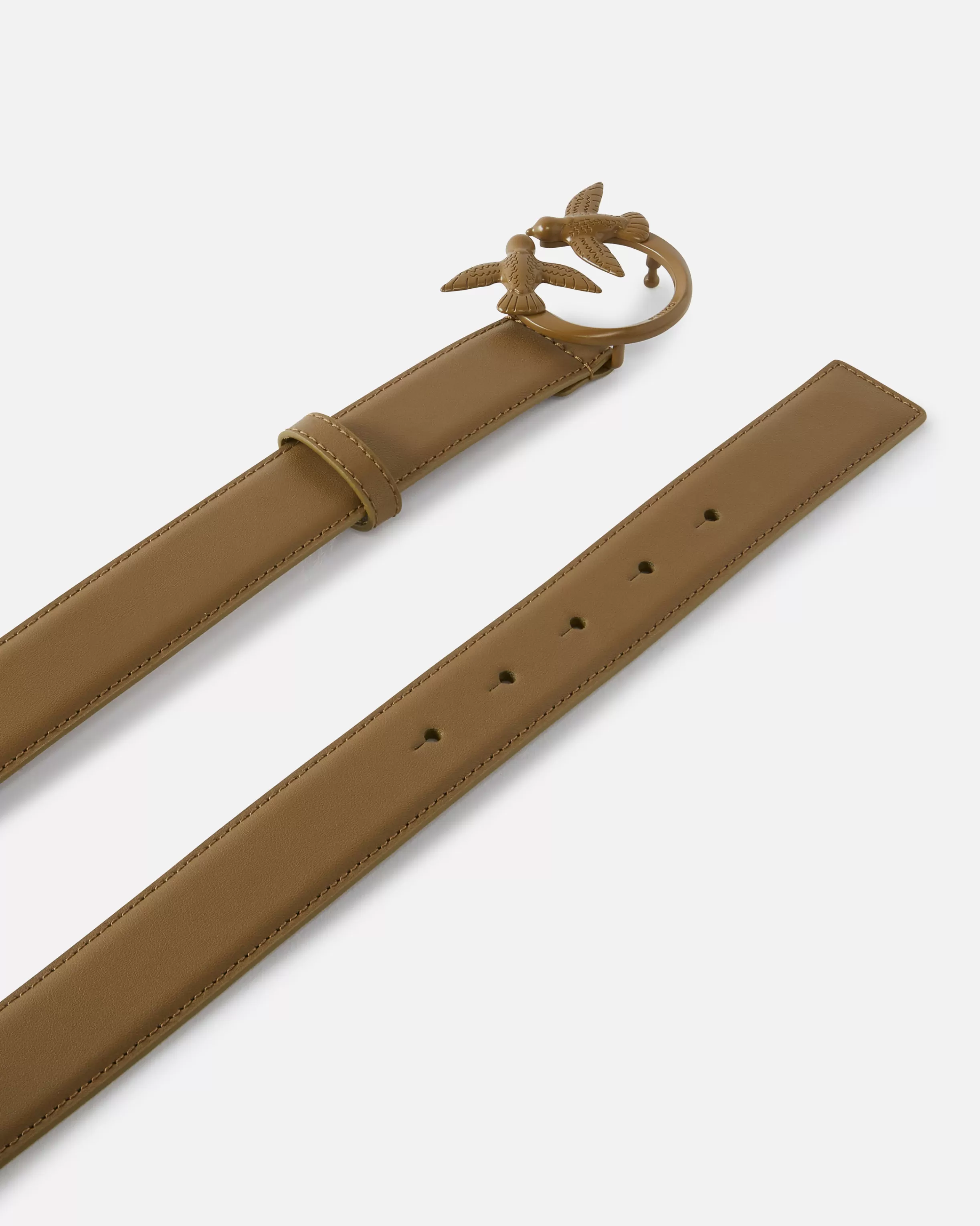 PINKO Belt with colored buckle 3cm