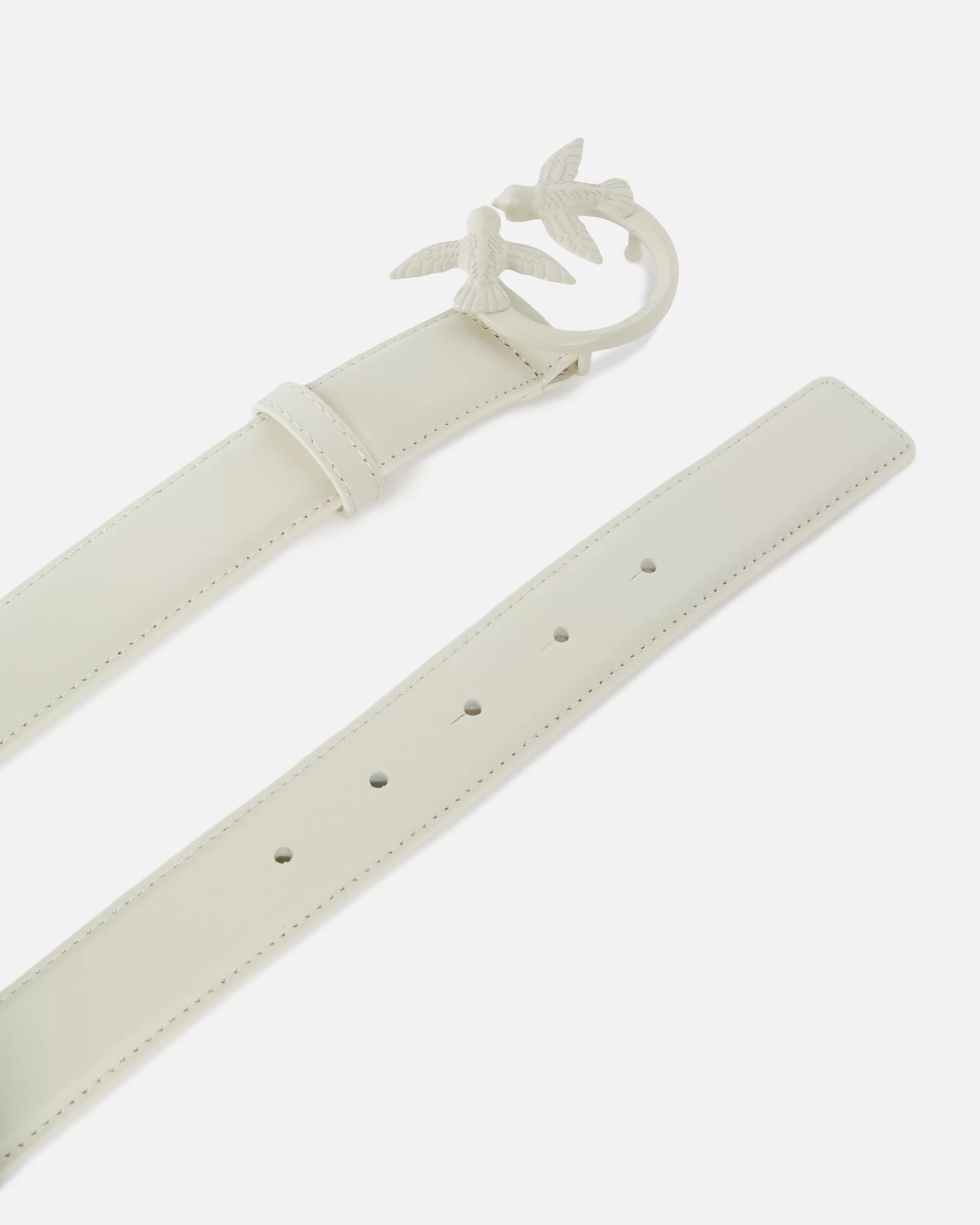 PINKO Belt with colored buckle 3cm