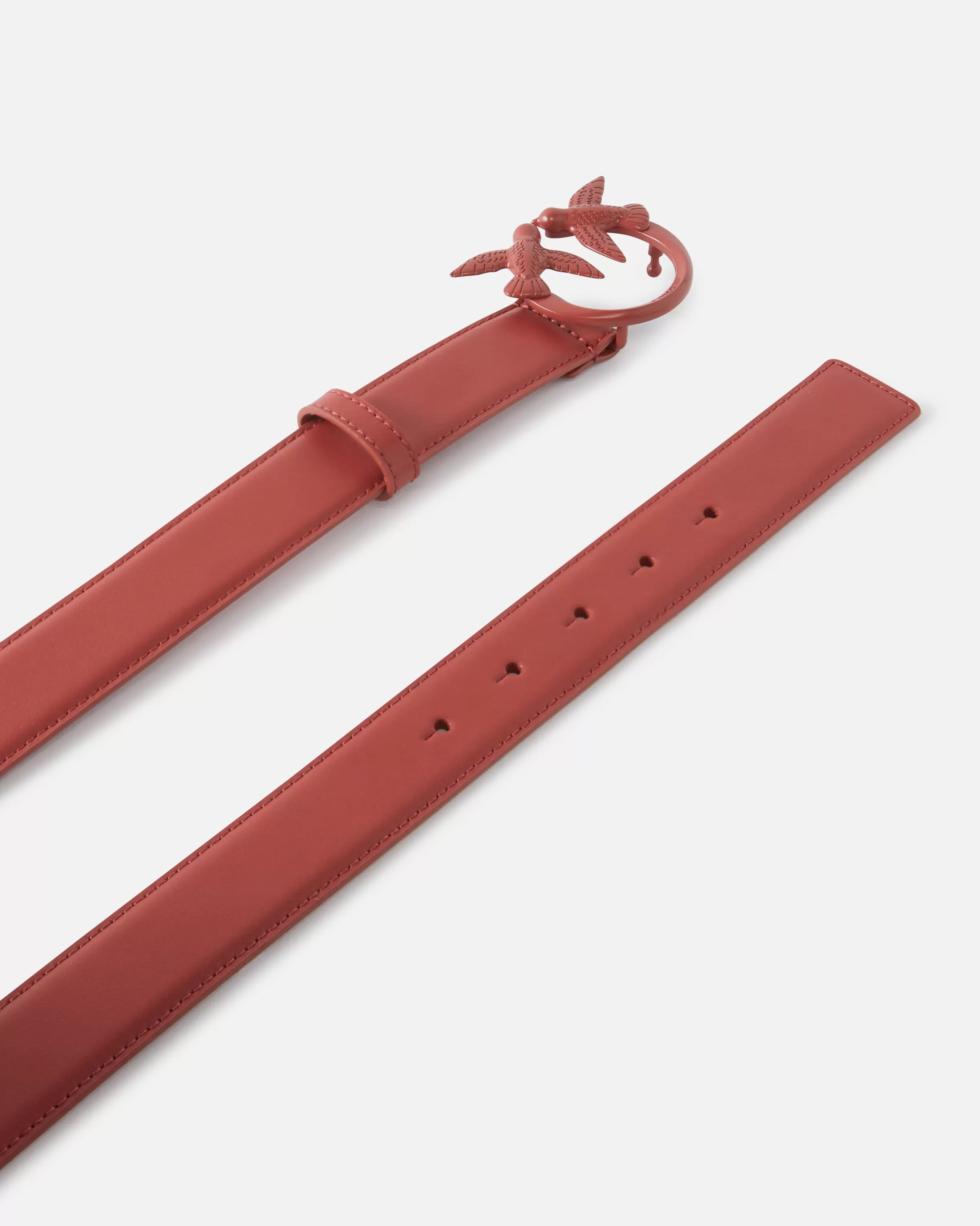 PINKO Belt with colored buckle 3cm