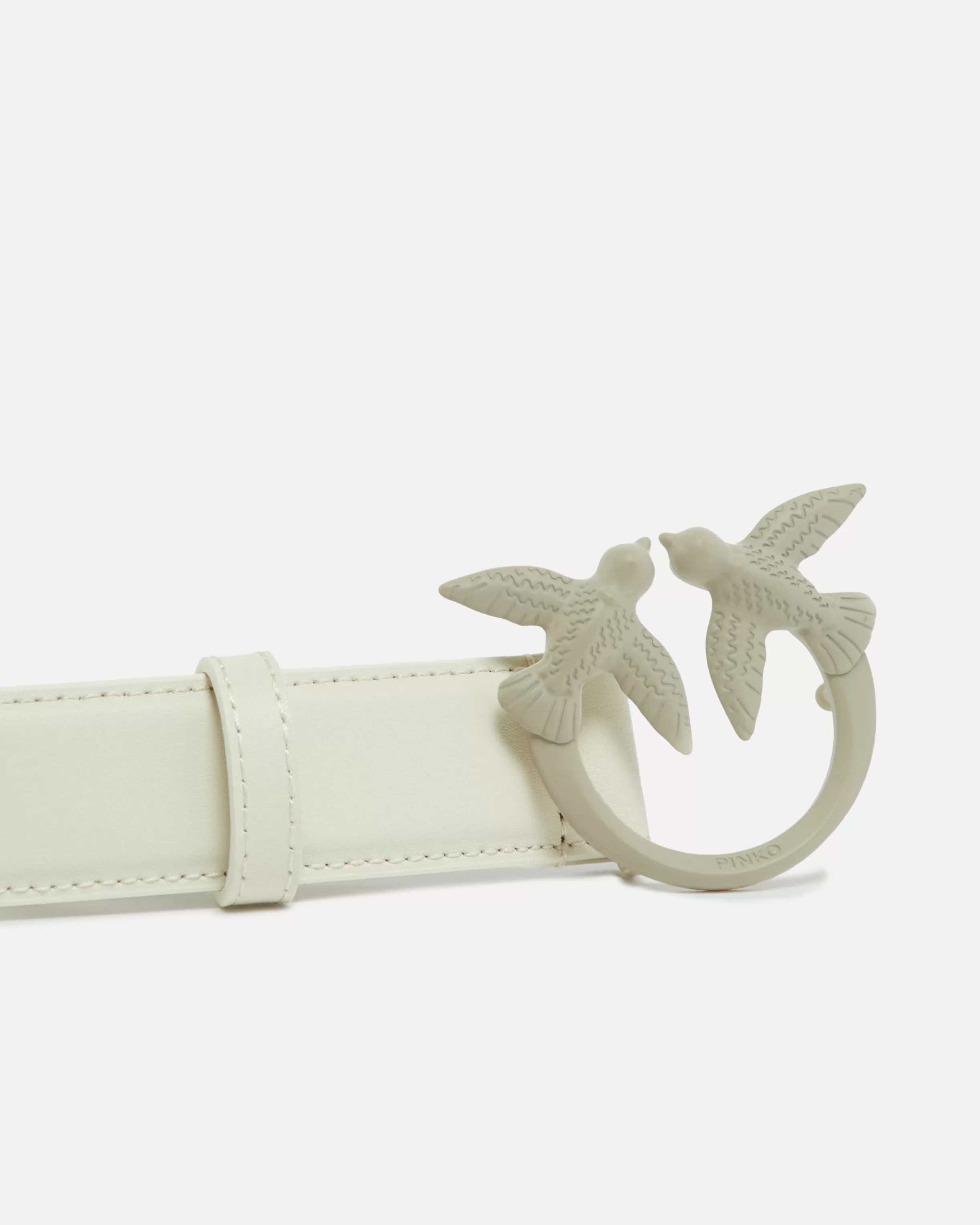 PINKO Belt with colored buckle 3cm