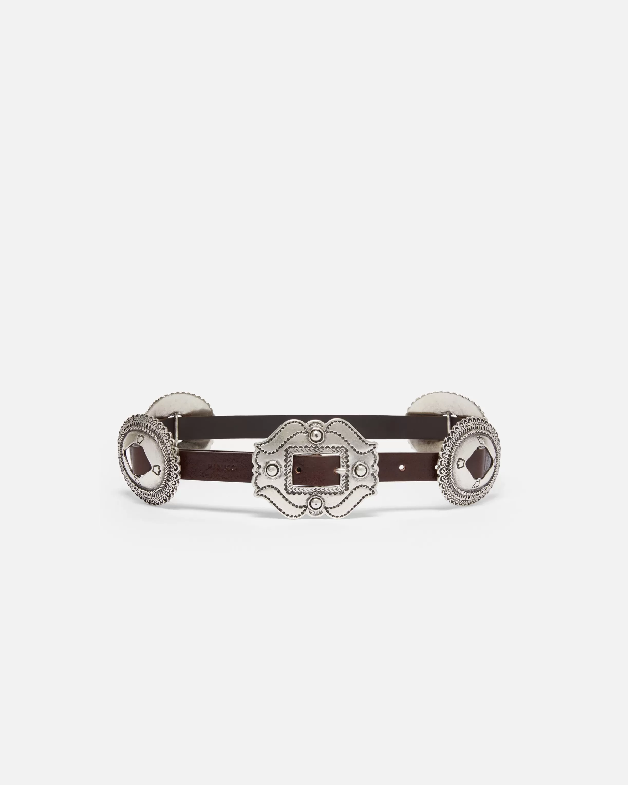 PINKO Belt with large buckle, 2cm