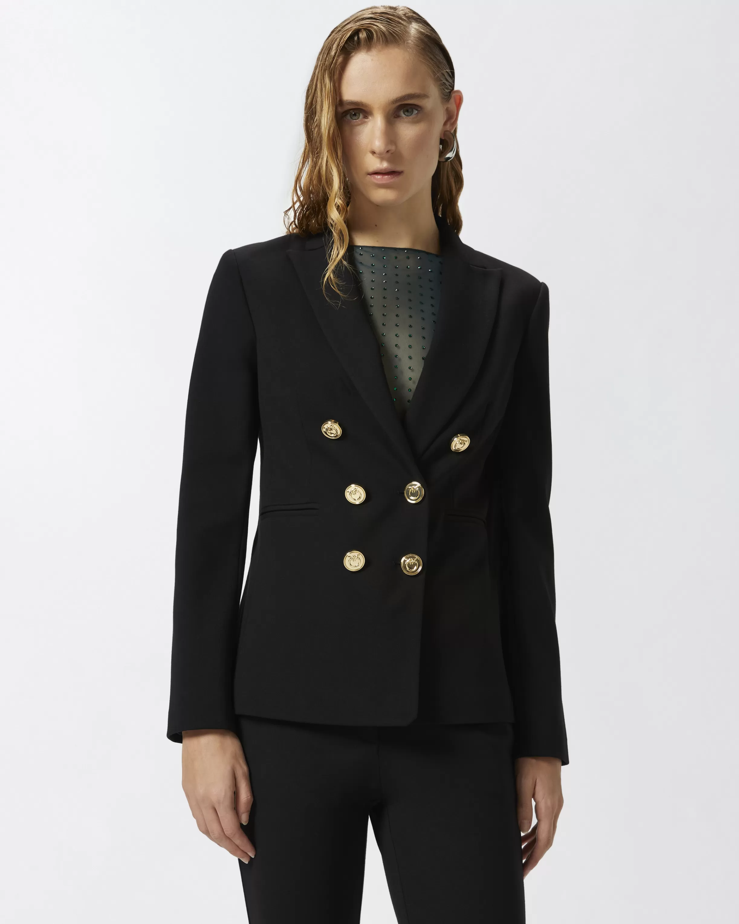 PINKO Blazer with metal buttons