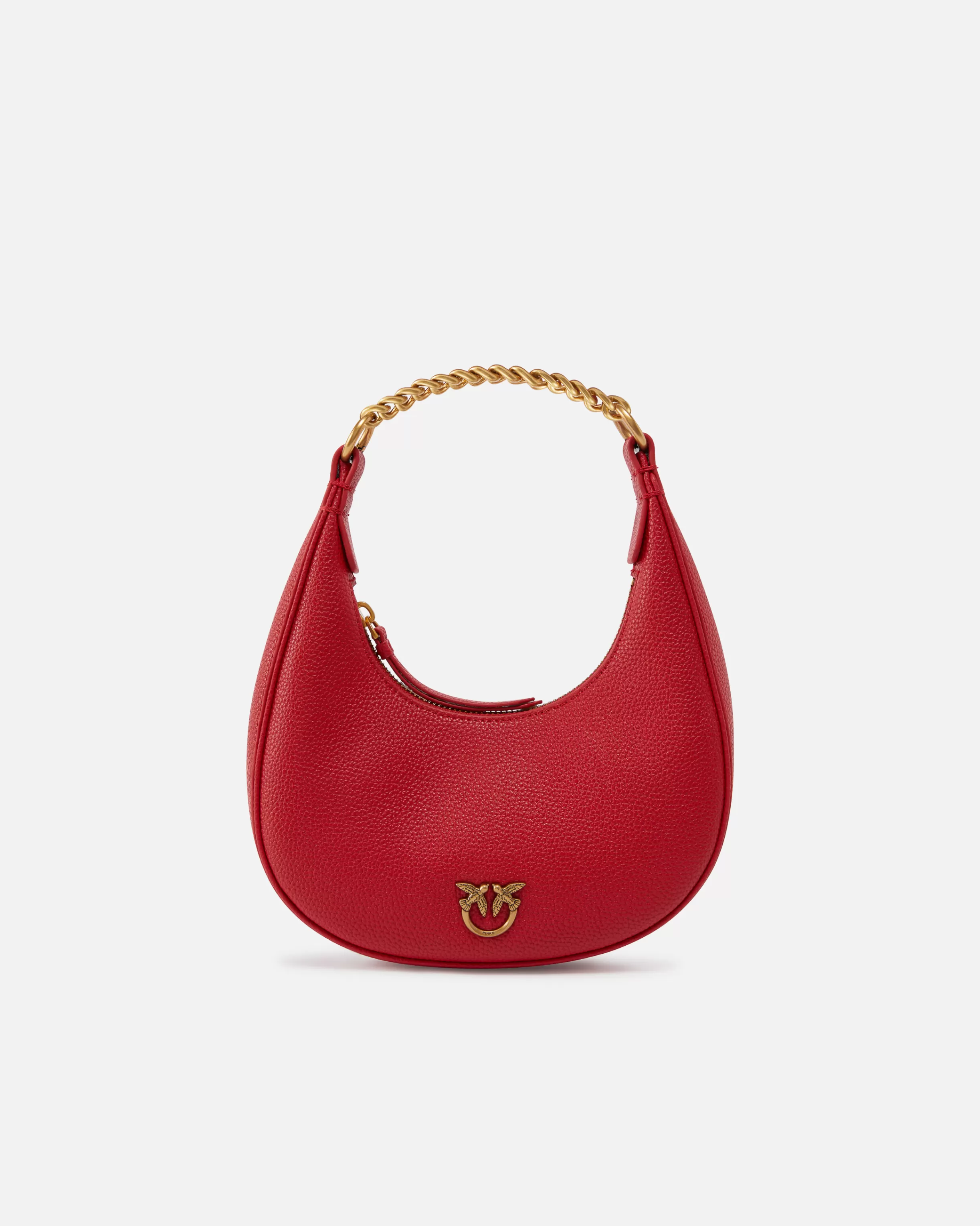 PINKO Brioche Bag rounded leather shoulder bag