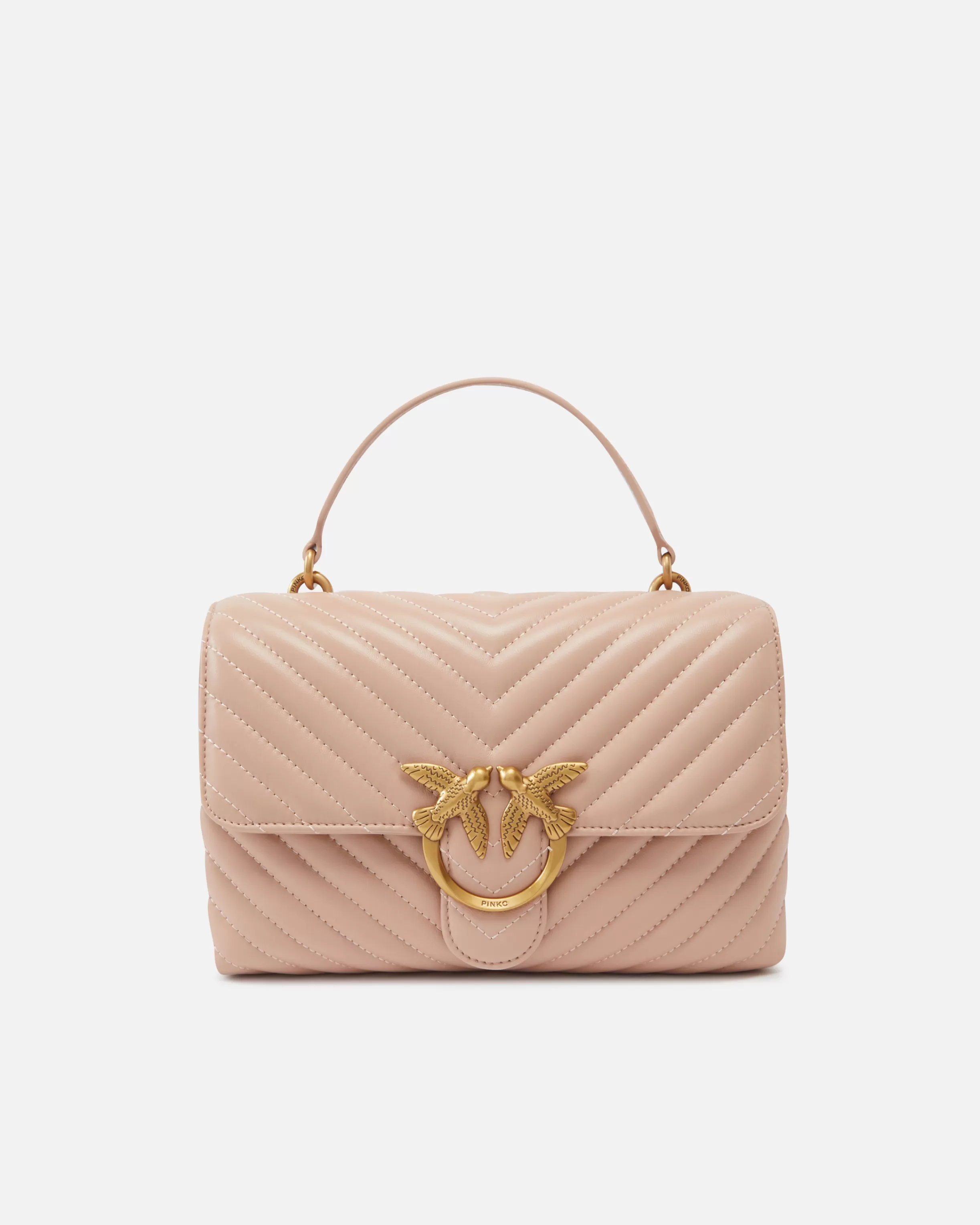 PINKO Classic Lady Love Bag Puff Chevron