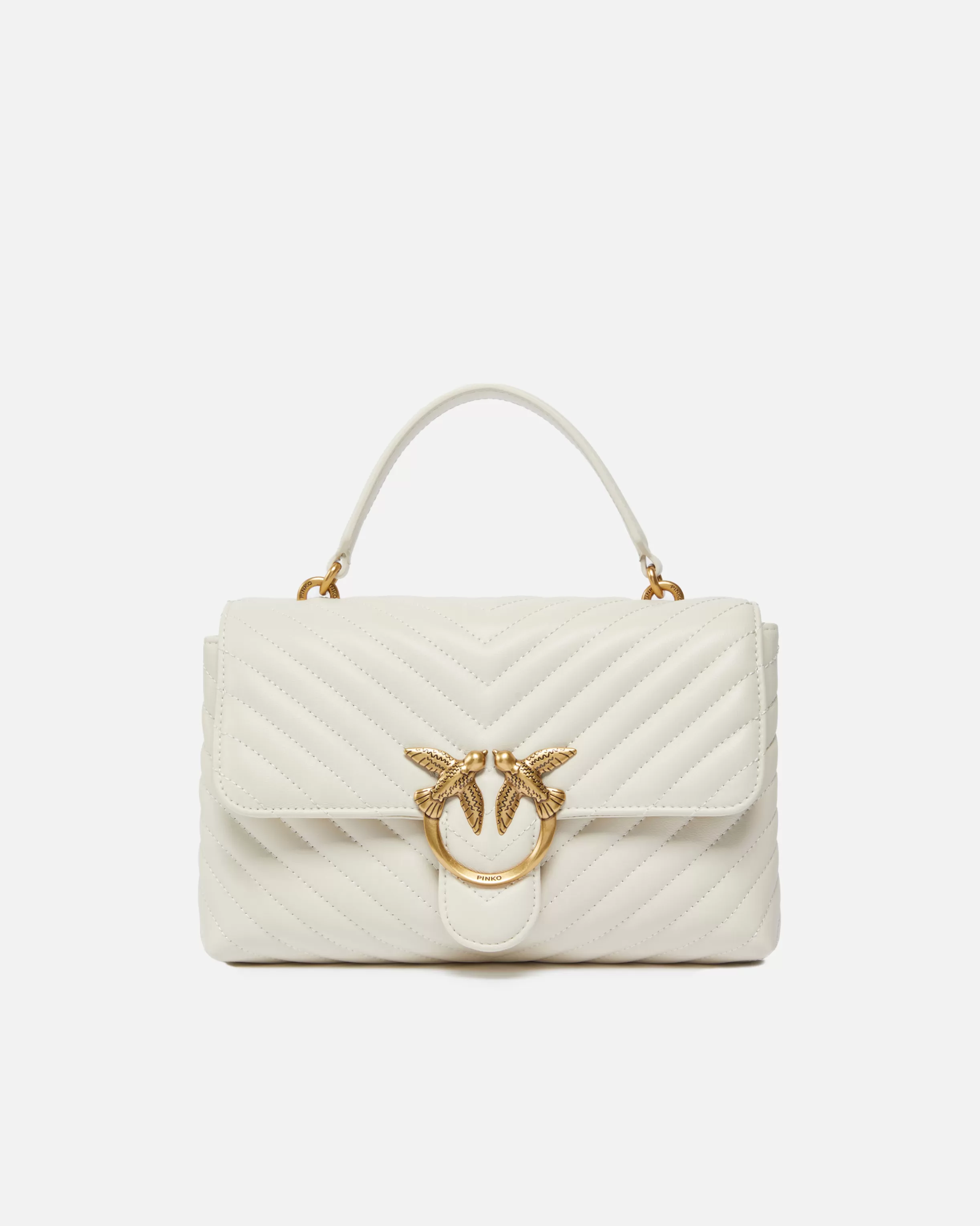 PINKO Classic Lady Love Bag Puff Chevron