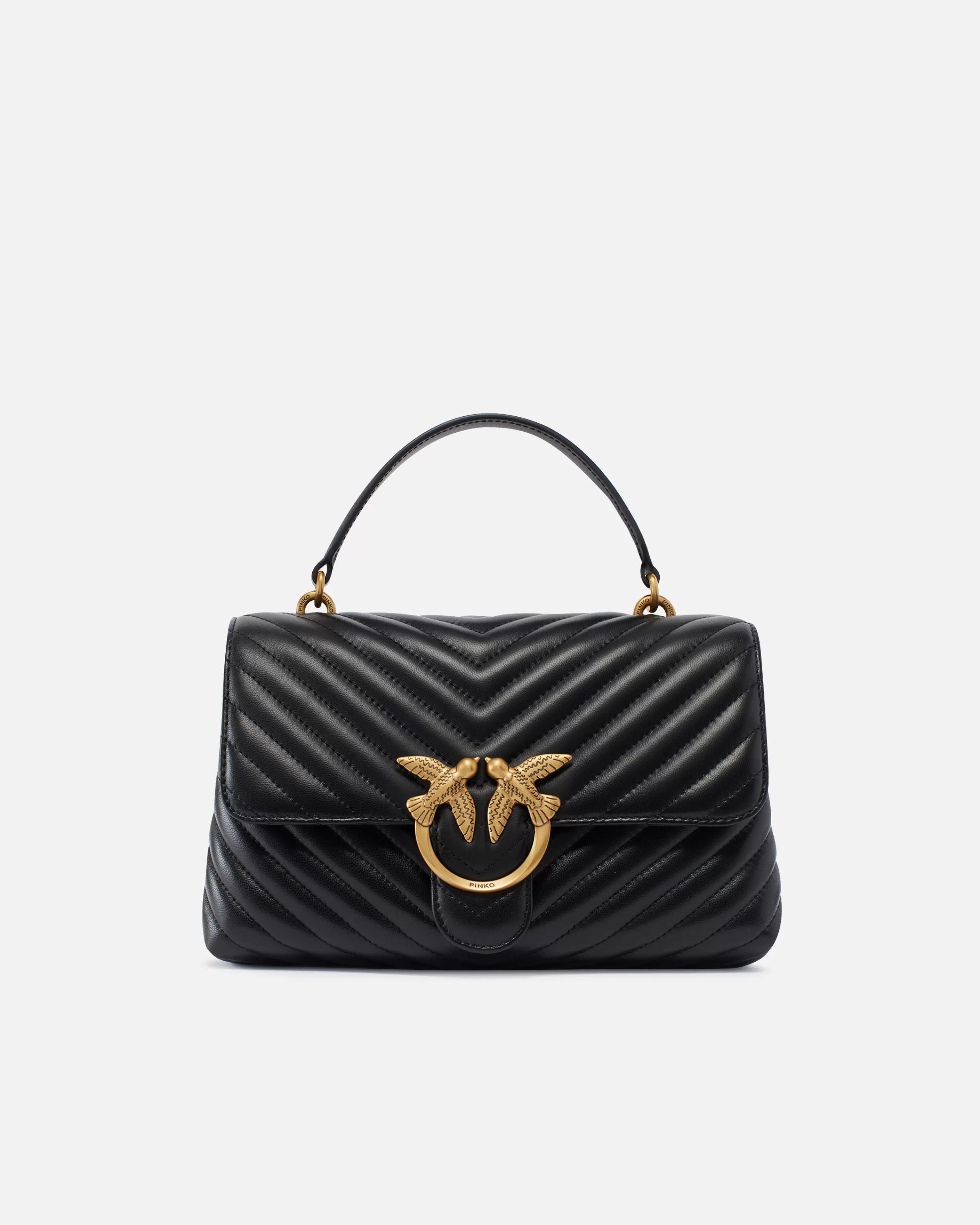 PINKO Classic Lady Love Bag Puff Chevron