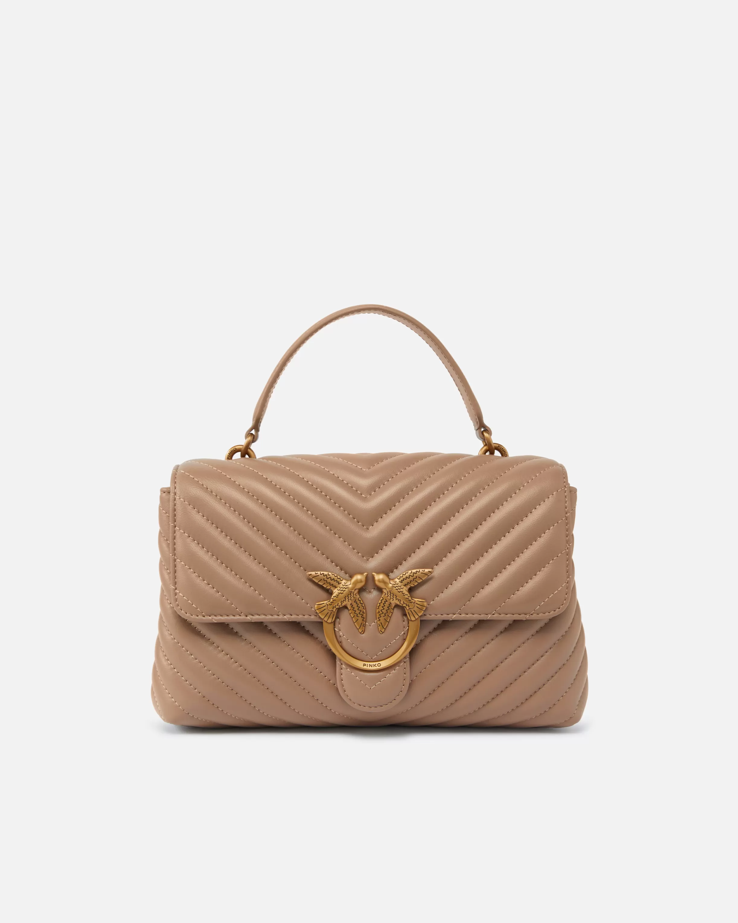 PINKO Classic Lady Love Bag Puff Chevron