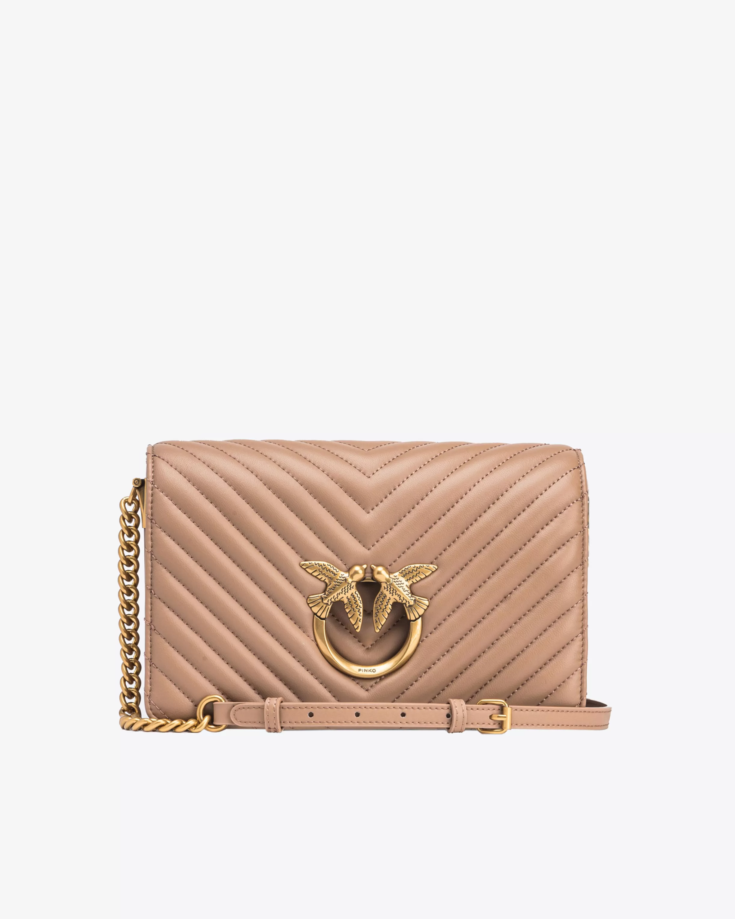 PINKO Classic Love Bag Click Chevron