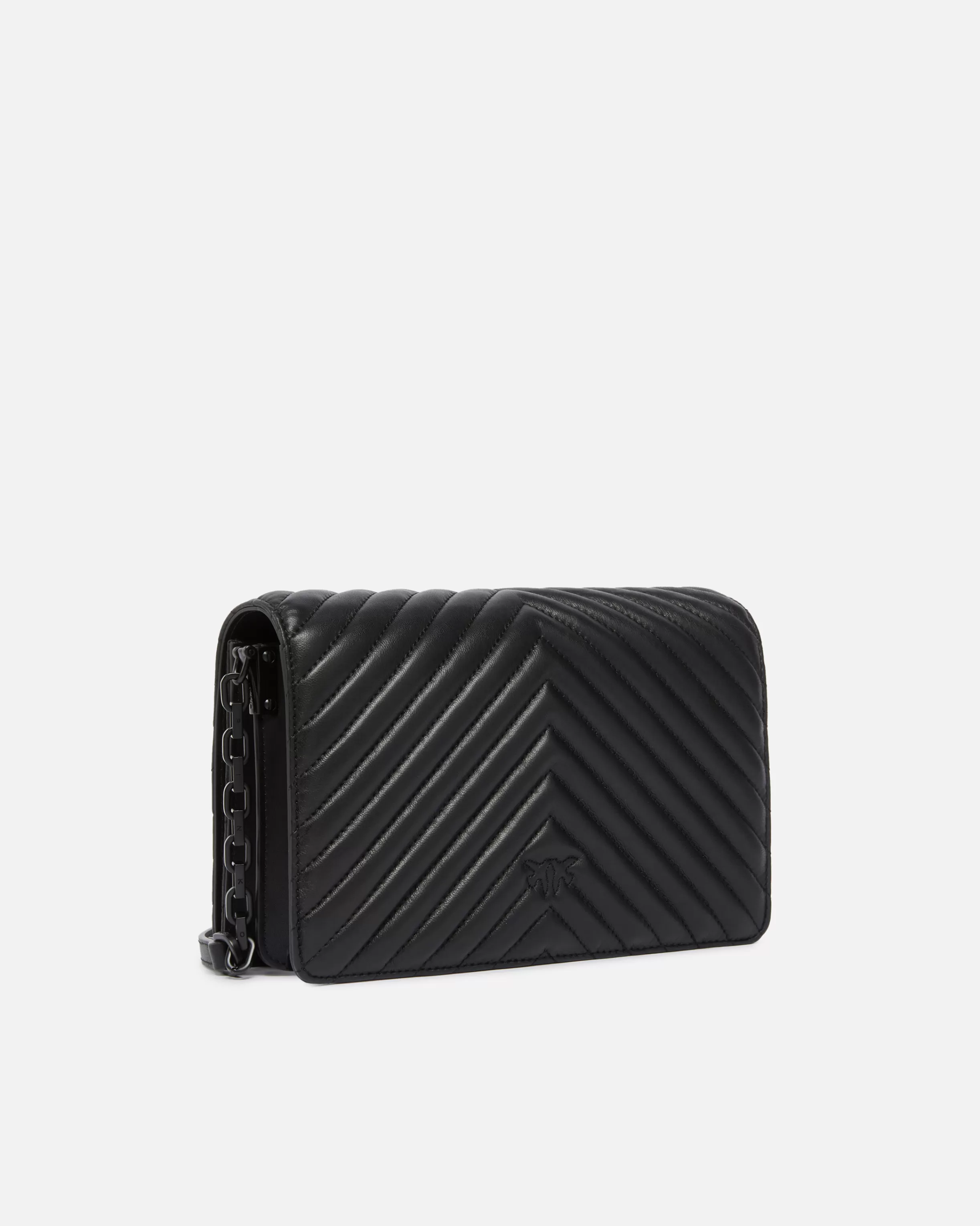 PINKO Classic Love Bag Click Chevron Colour Block