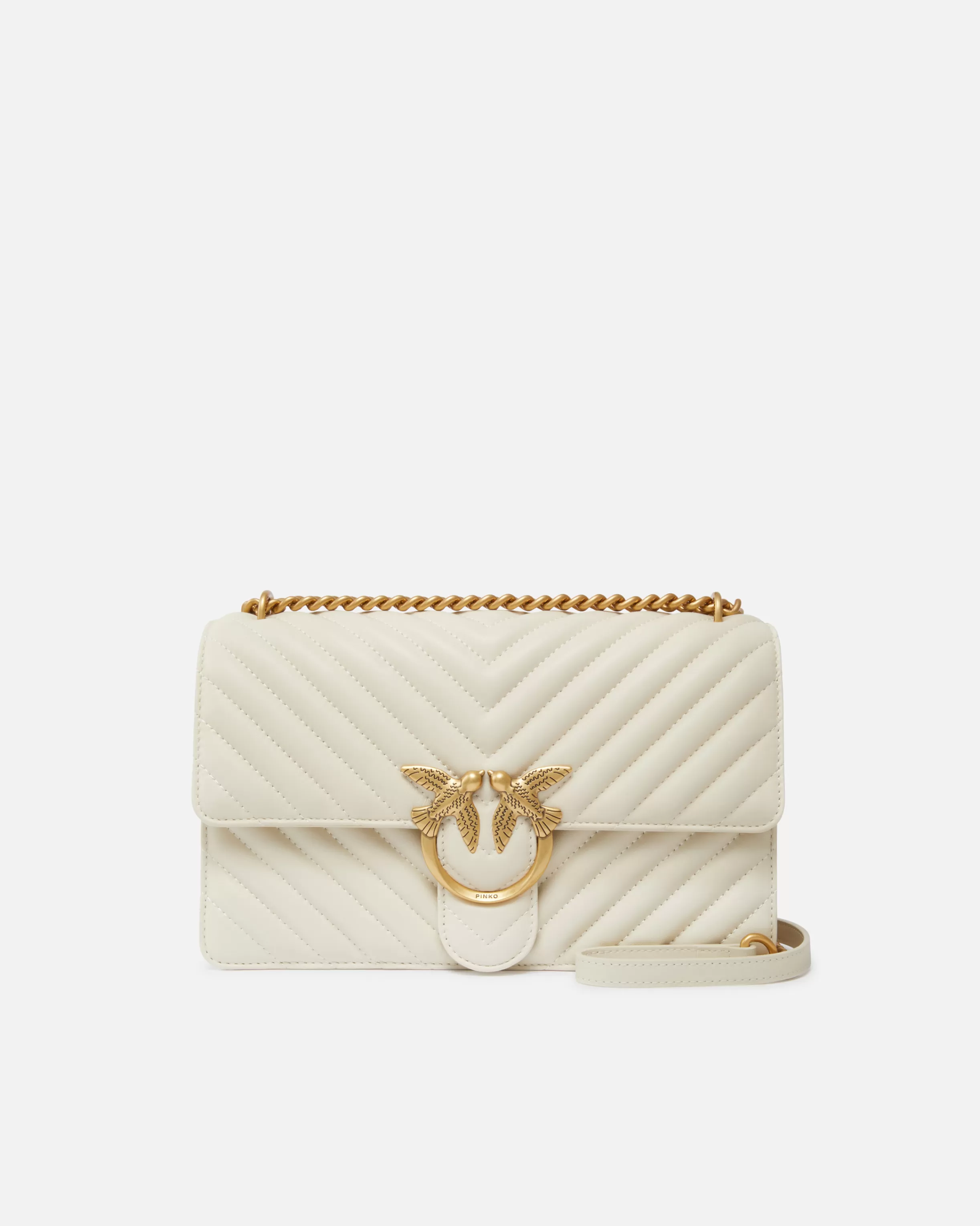 PINKO Classic Love Bag One Chevron