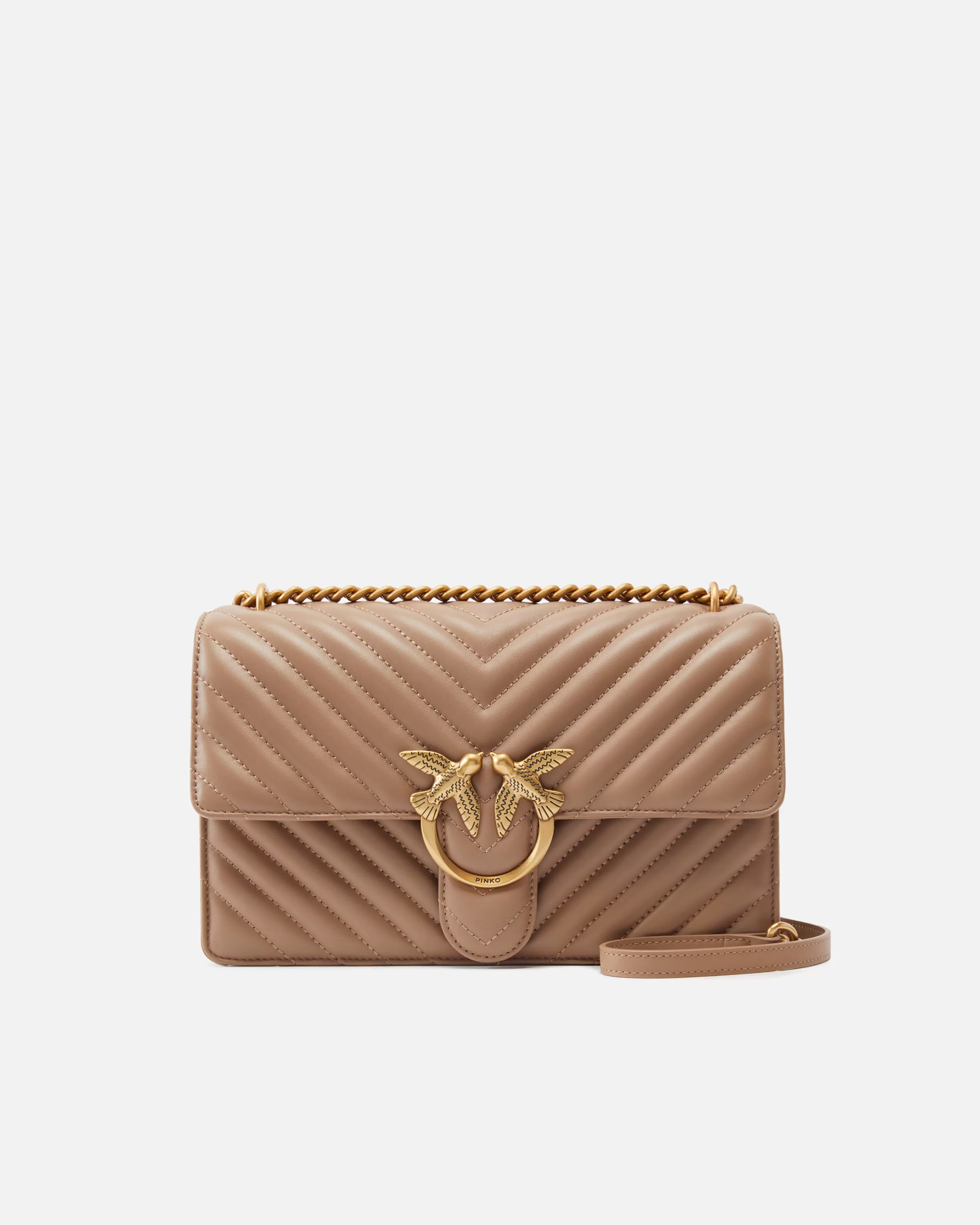 PINKO Classic Love Bag One Chevron