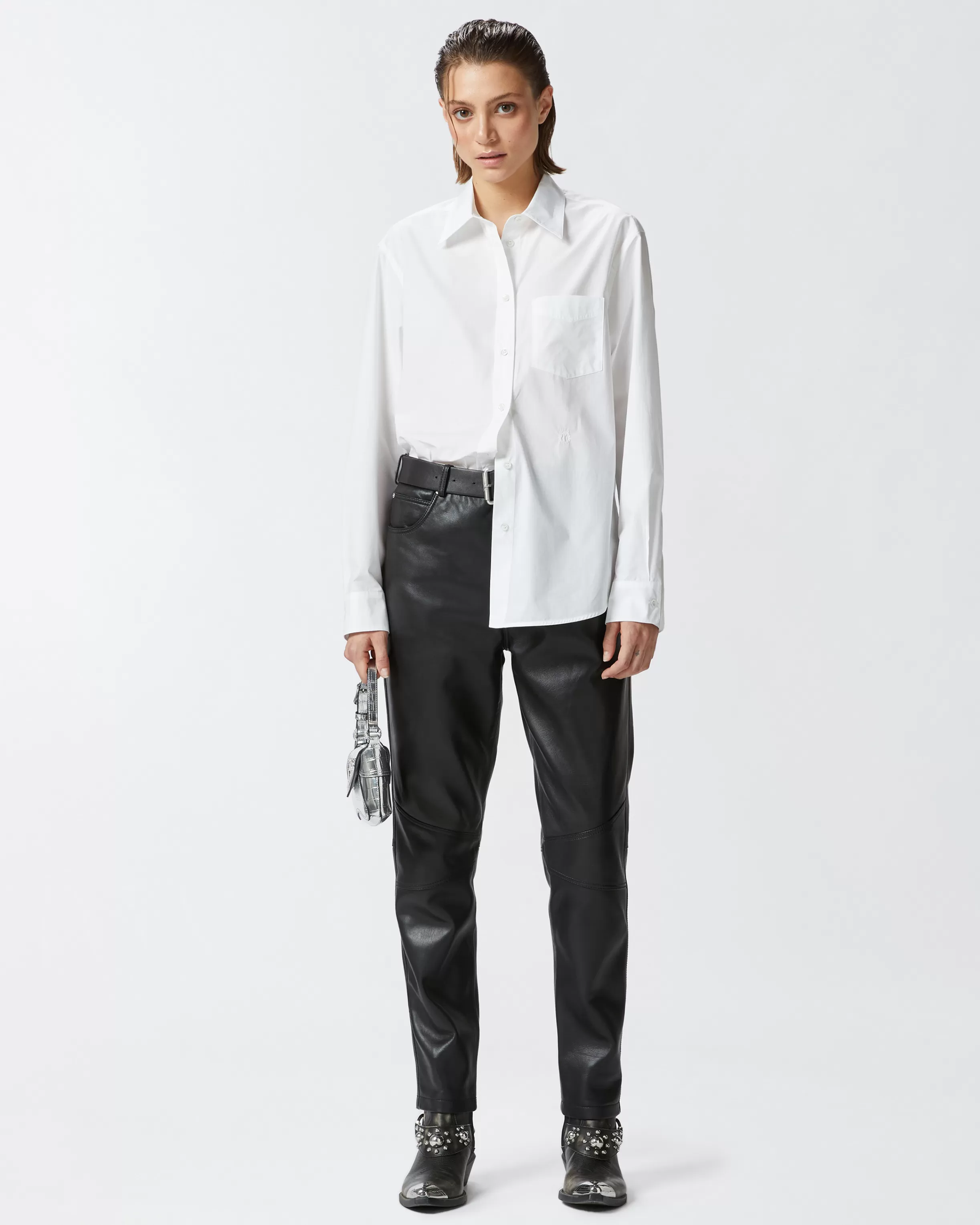 PINKO Classic poplin shirt