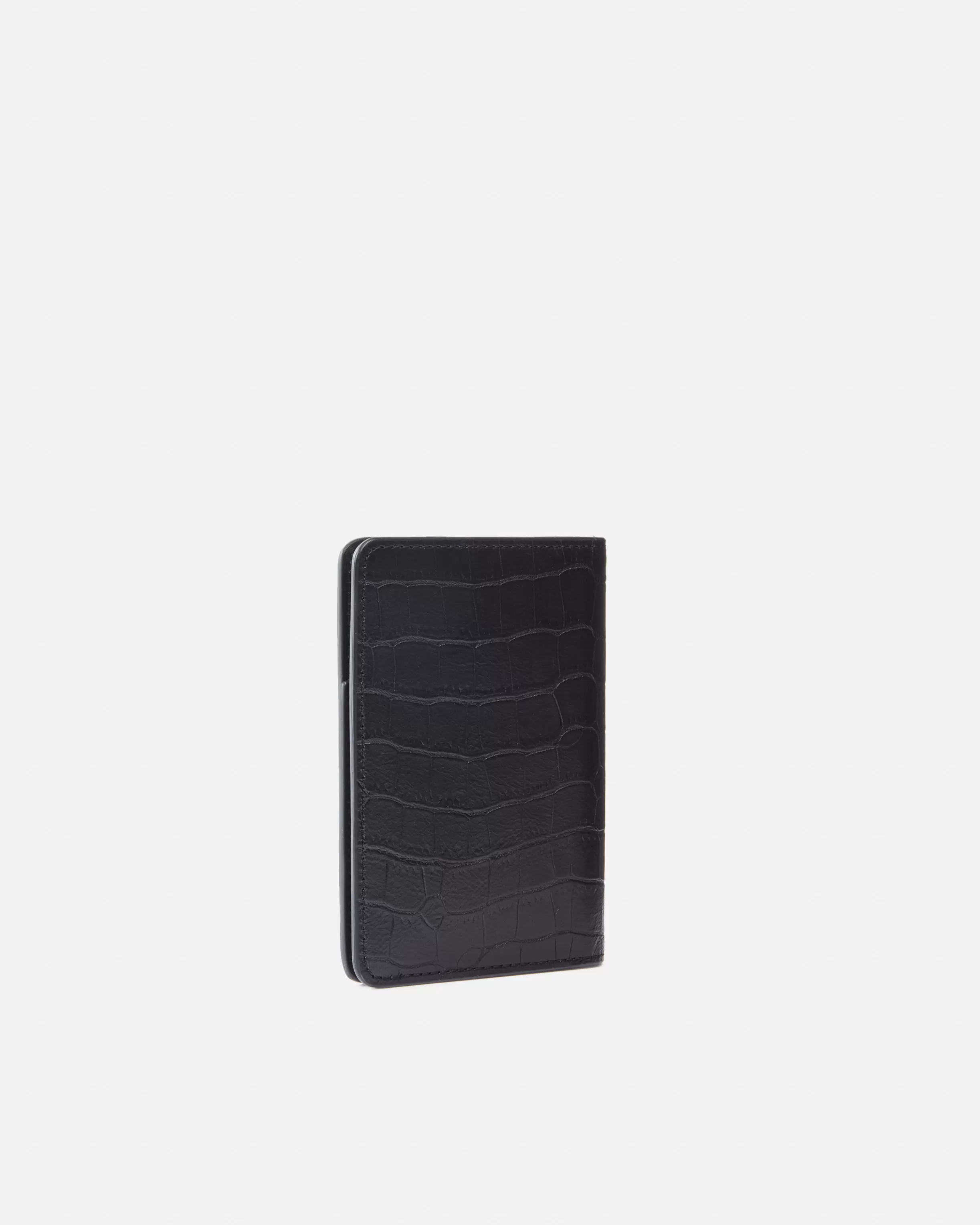 PINKO Crocodile print leather passport holder Galleria.