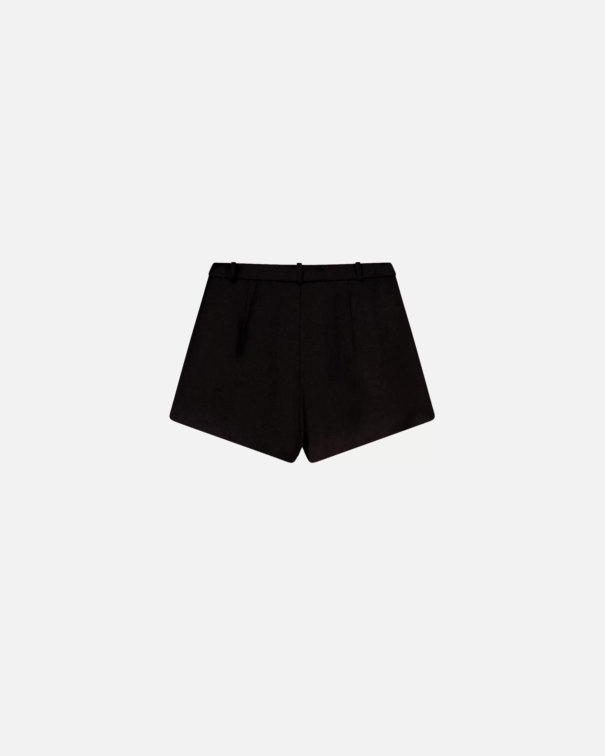 PINKO Crossover-front shorts in technical cady