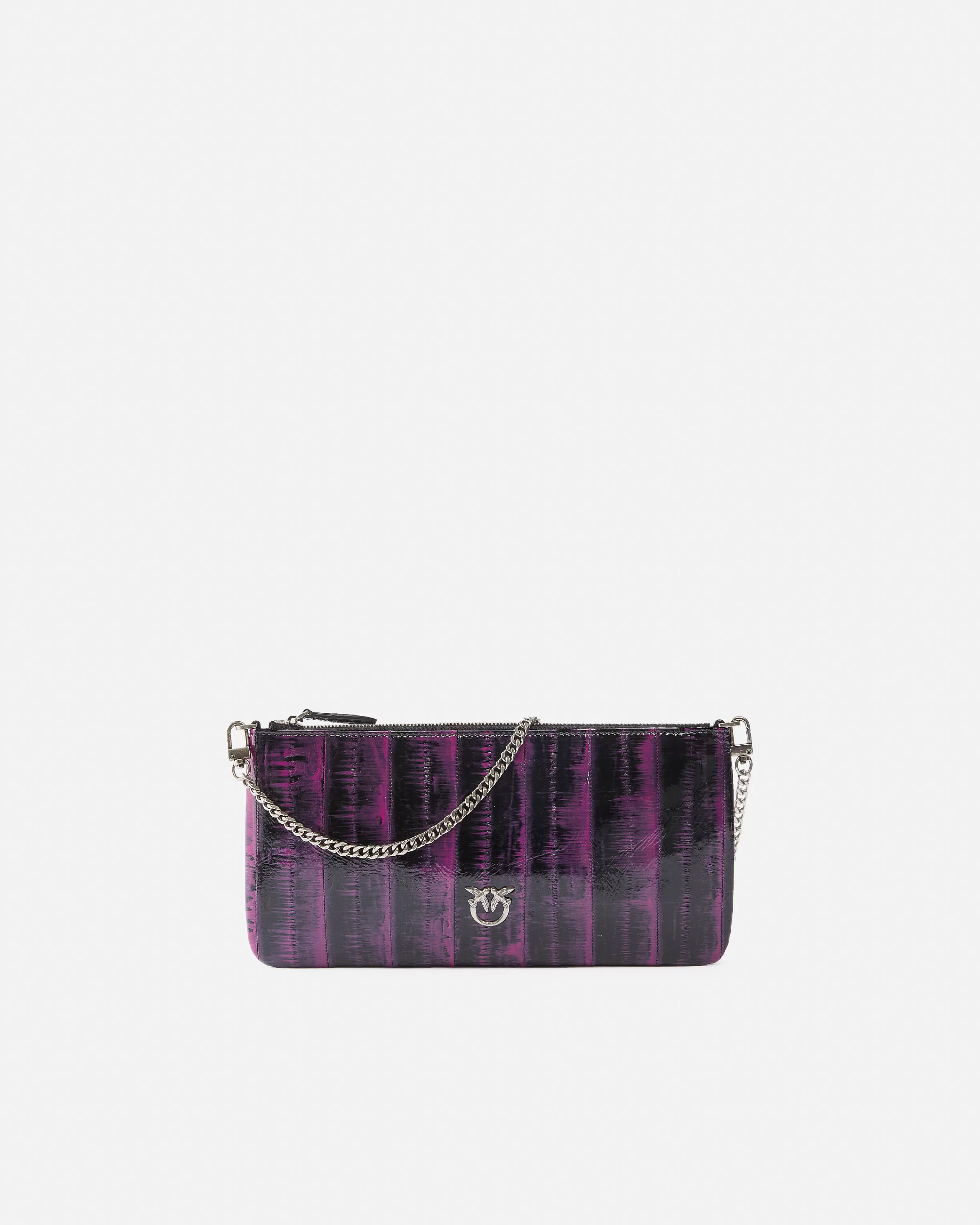 PINKO Eel leather crossbody clutch Galleria.