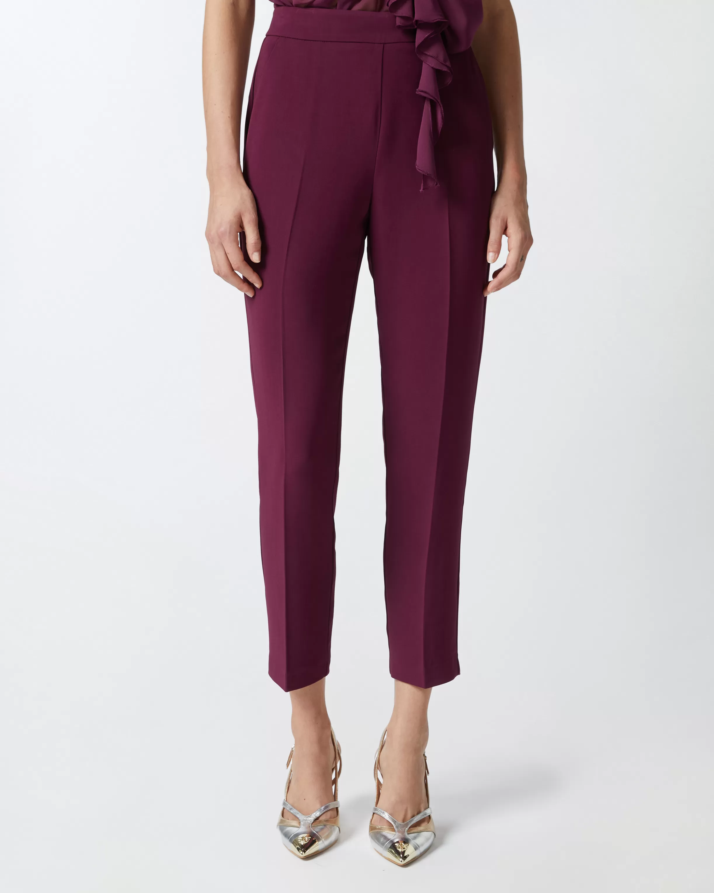 PINKO Elegant technical fabric trousers