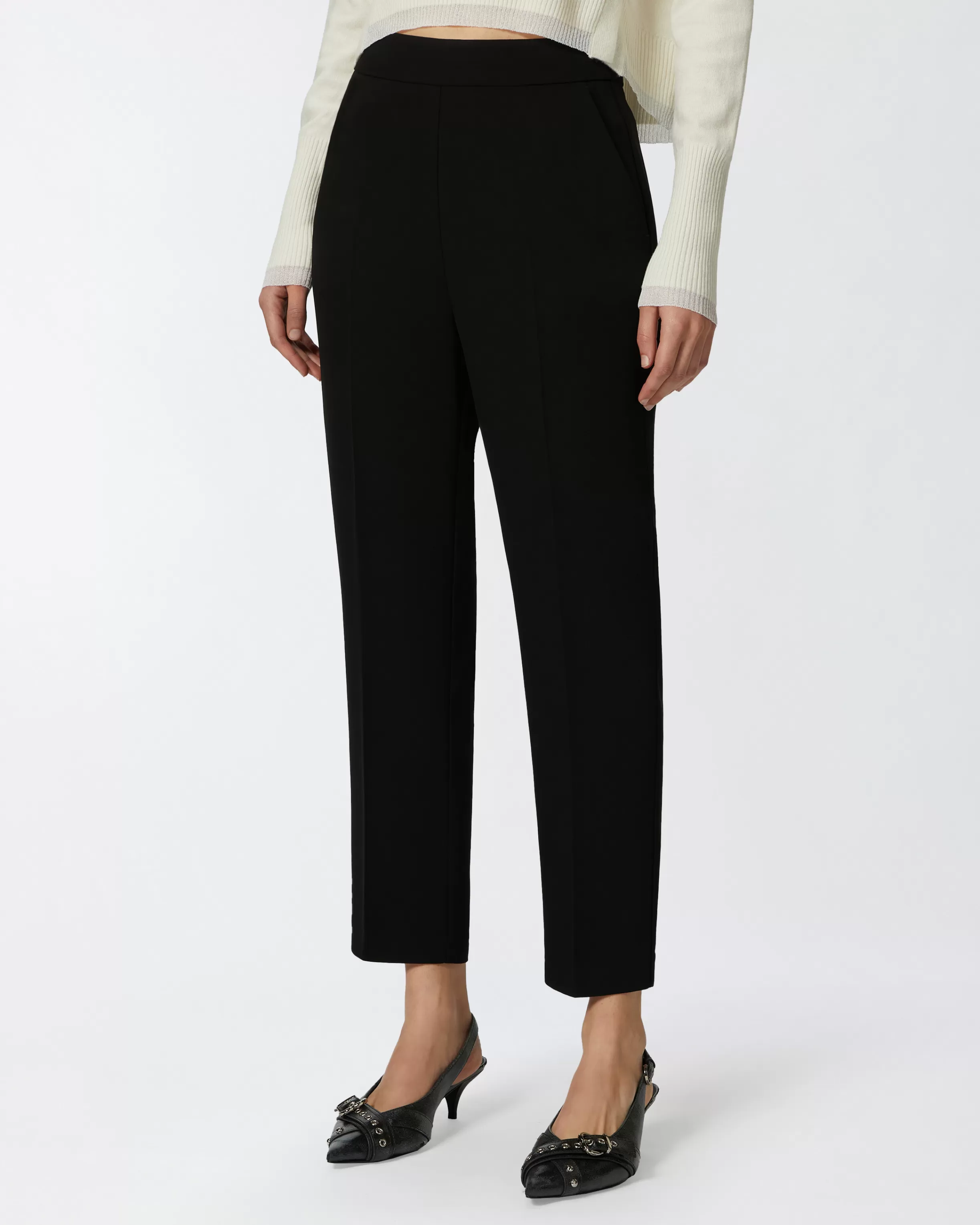 PINKO Elegant technical fabric trousers