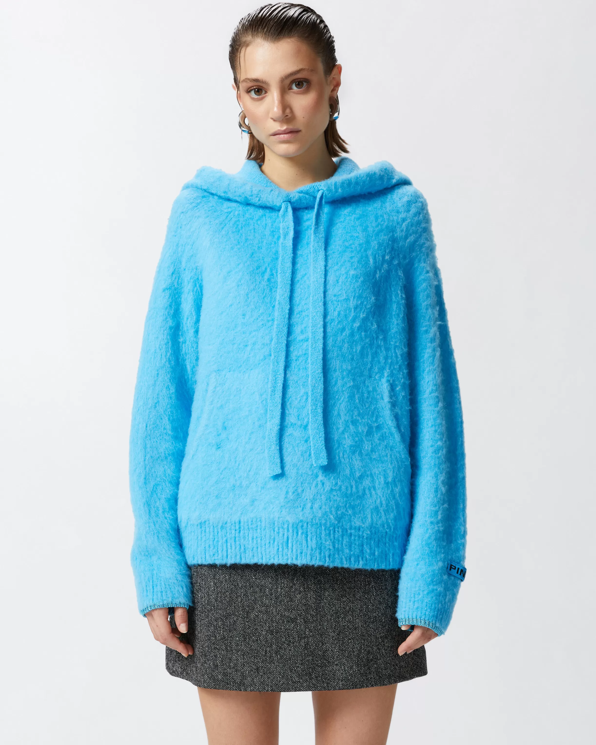 PINKO Fluffy hoodie