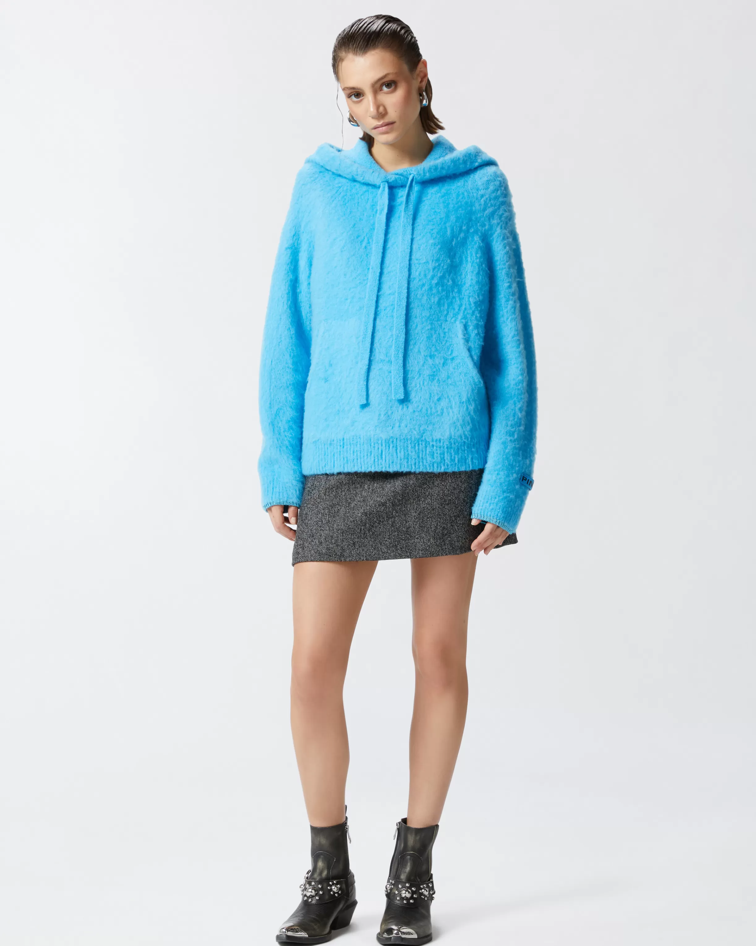 PINKO Fluffy hoodie