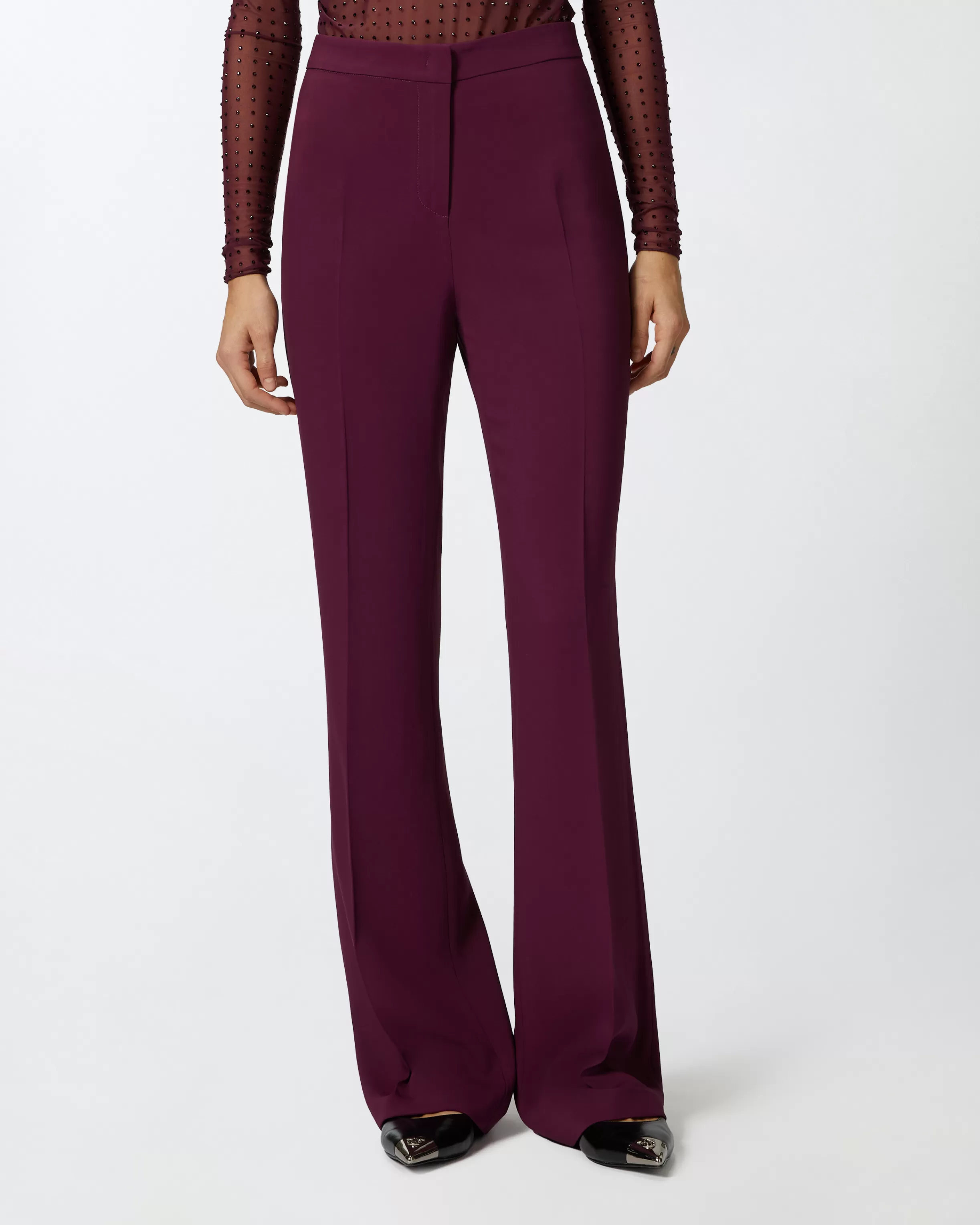 PINKO High-waist trousers in technical cady