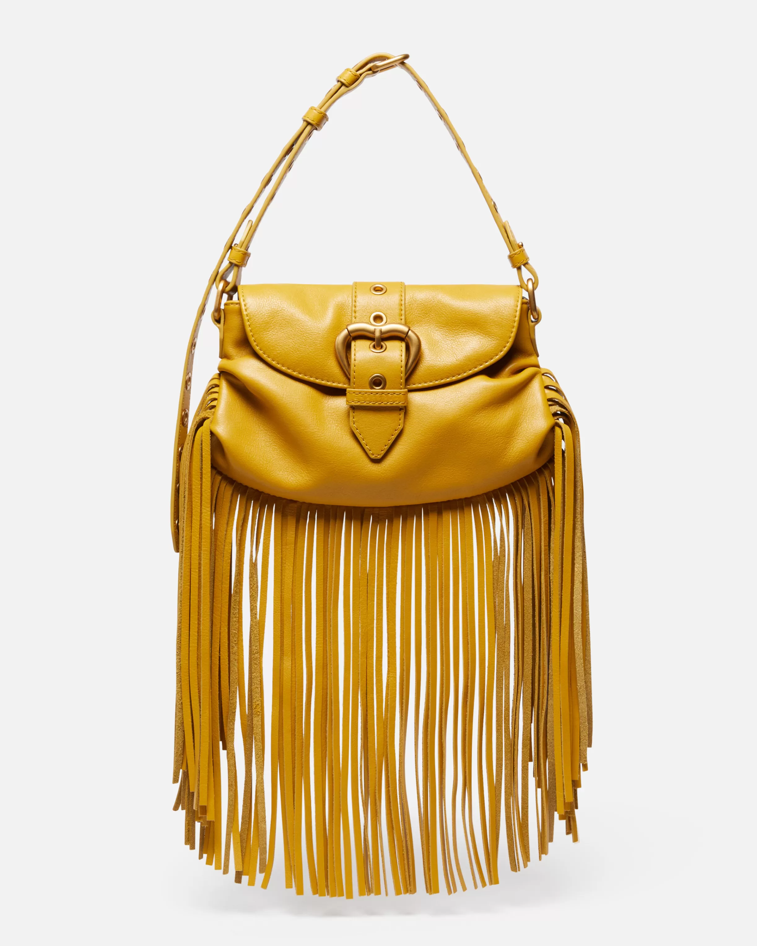 PINKO Jolene mini shoulder bag with long fringing