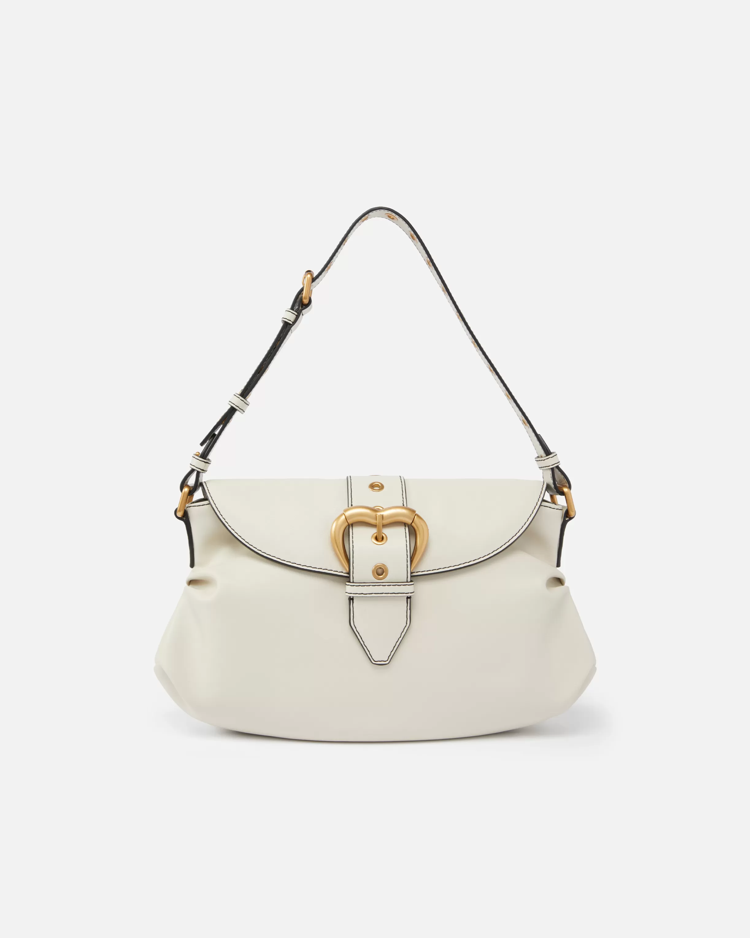 PINKO Jolene shoulder bag with heart buckle