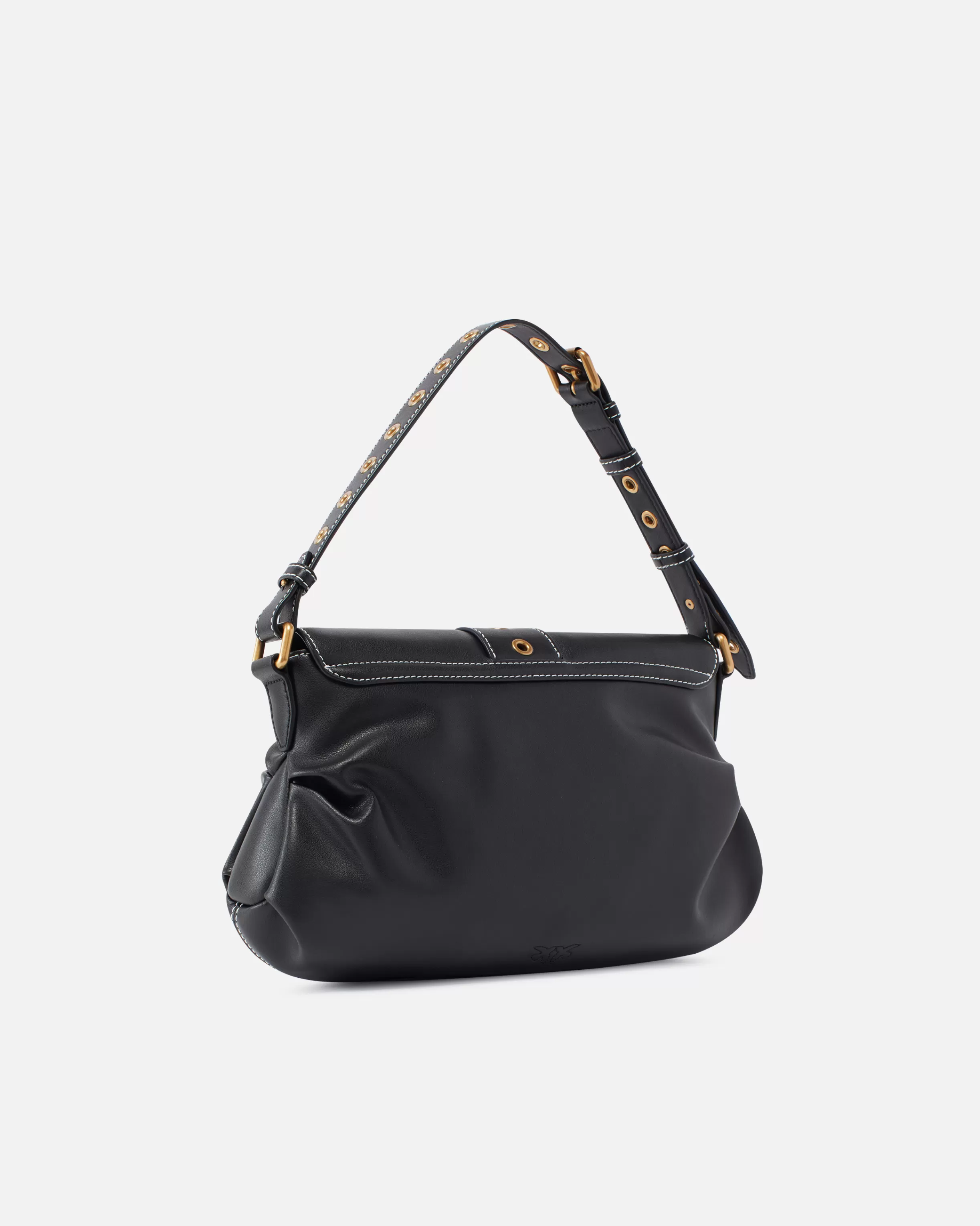 PINKO Jolene shoulder bag with heart buckle