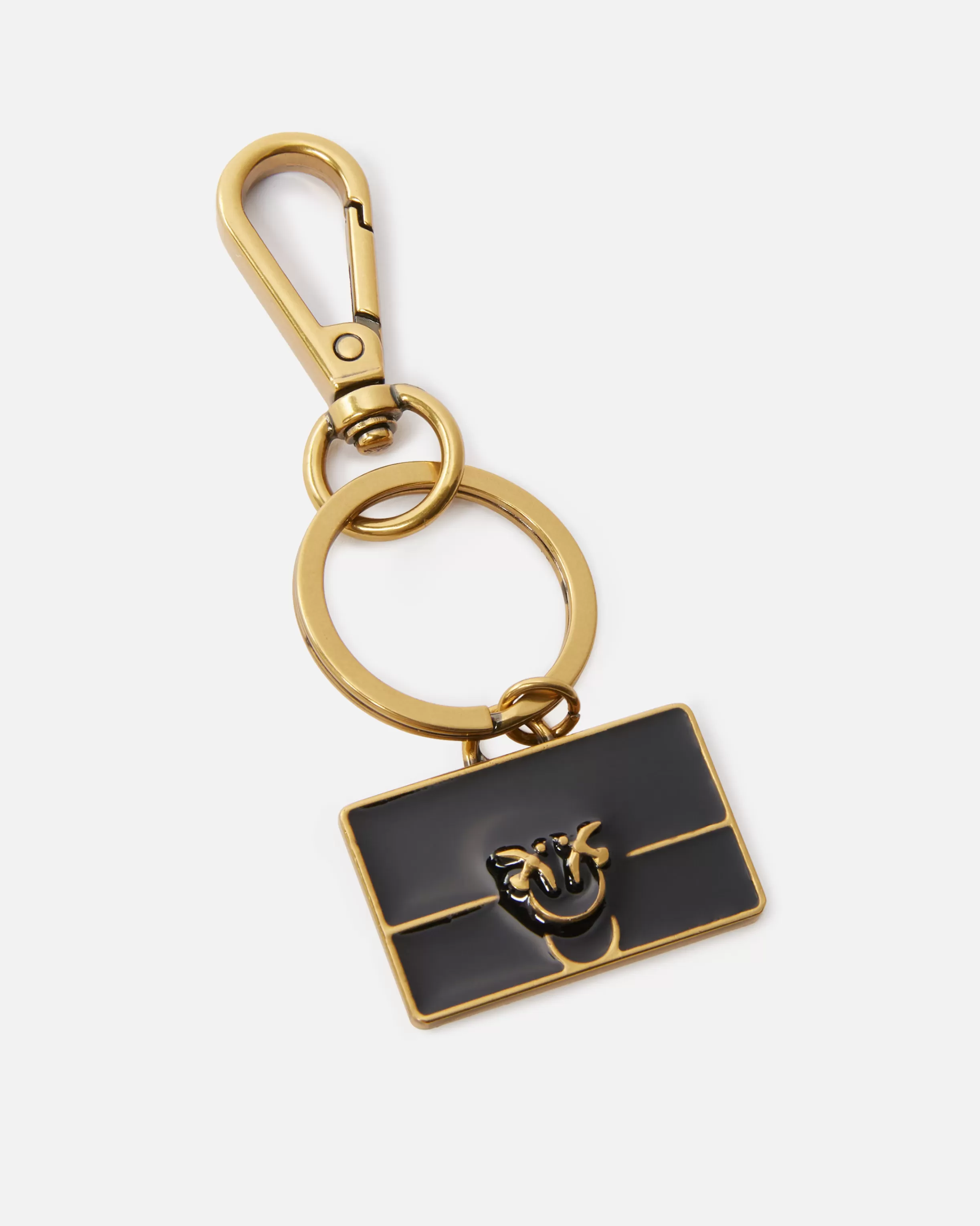 PINKO Keyring with Love Bag charm