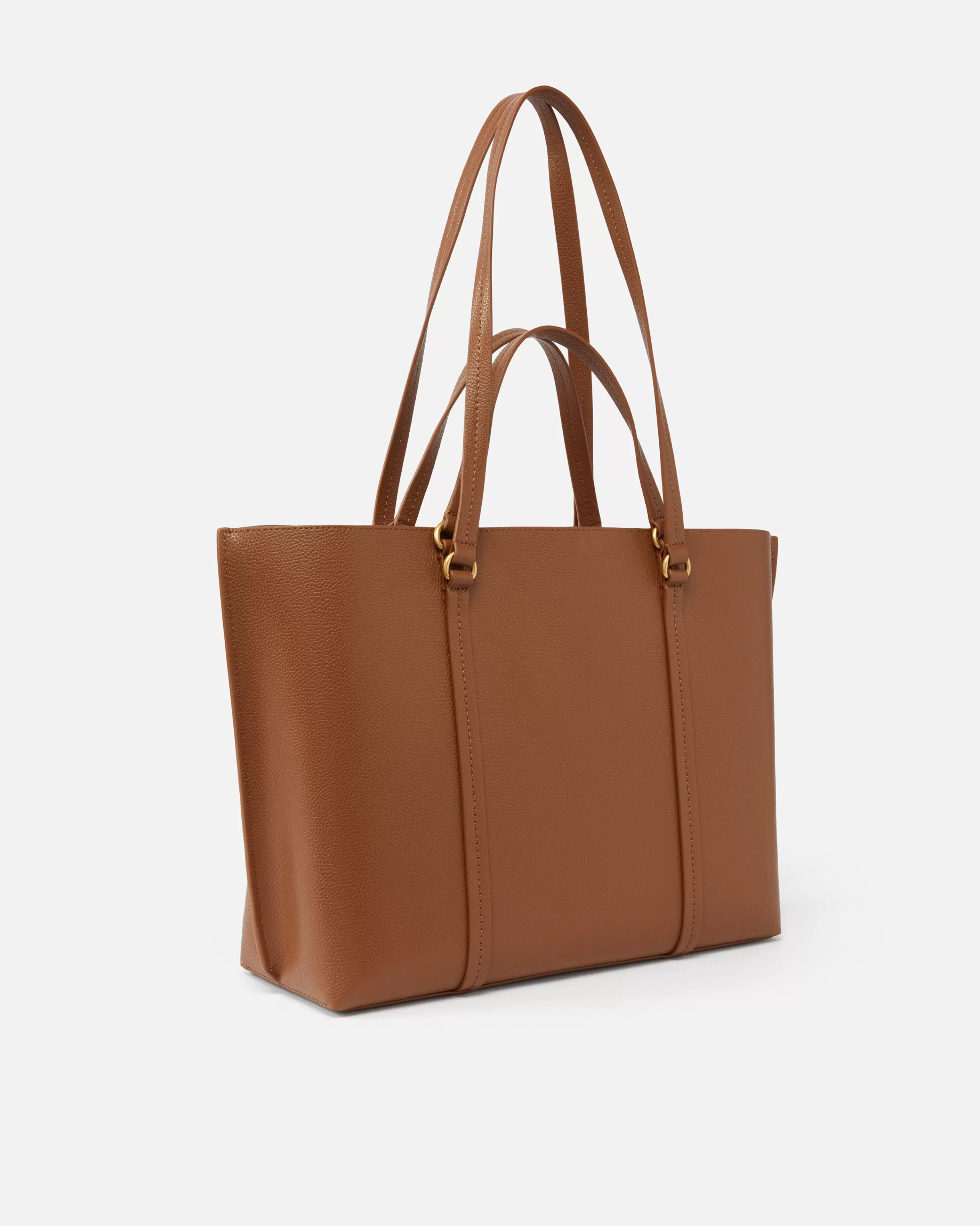 PINKO Large tumbled leather Shopper Bag