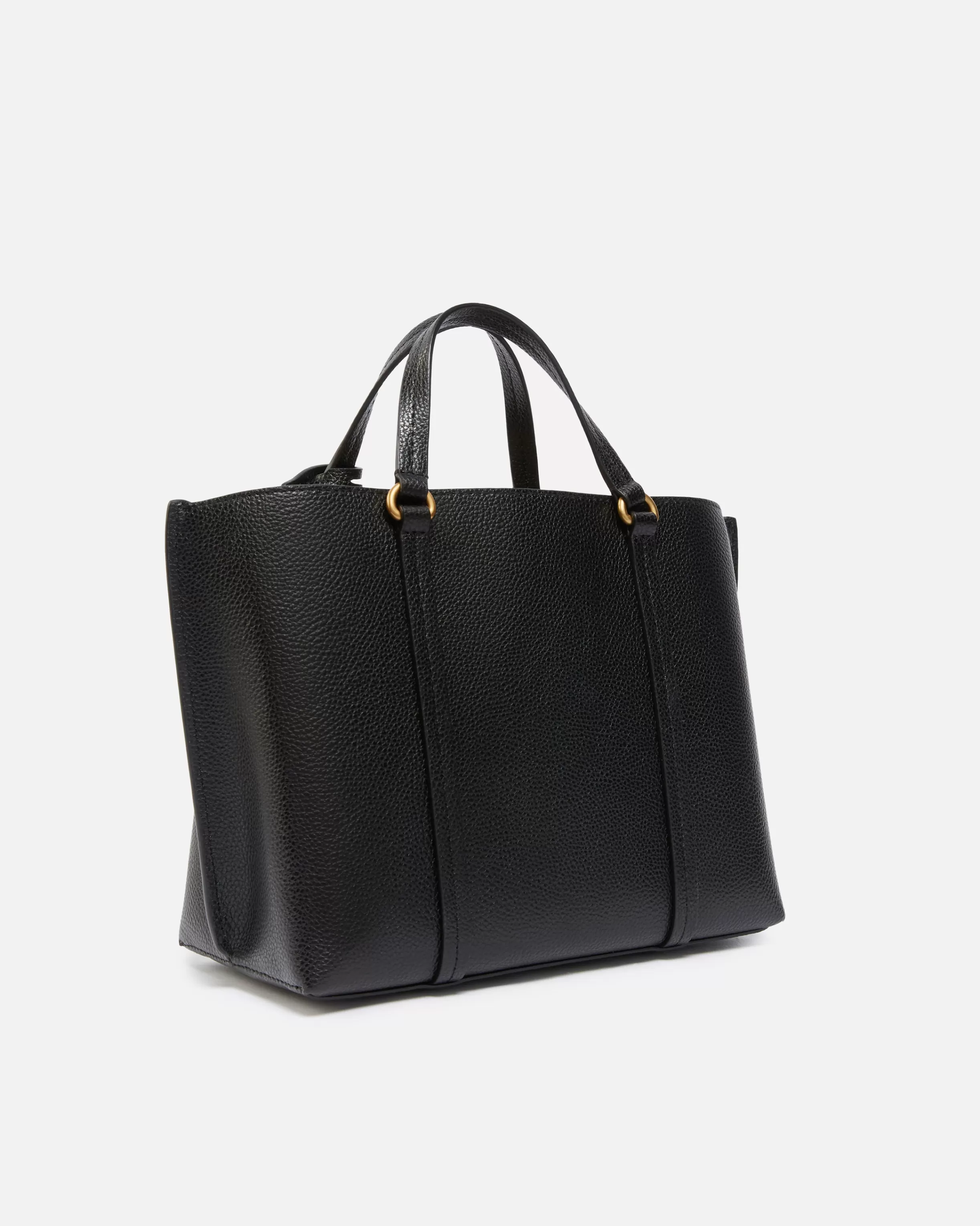 PINKO Large tumbled leather Shopper Bag