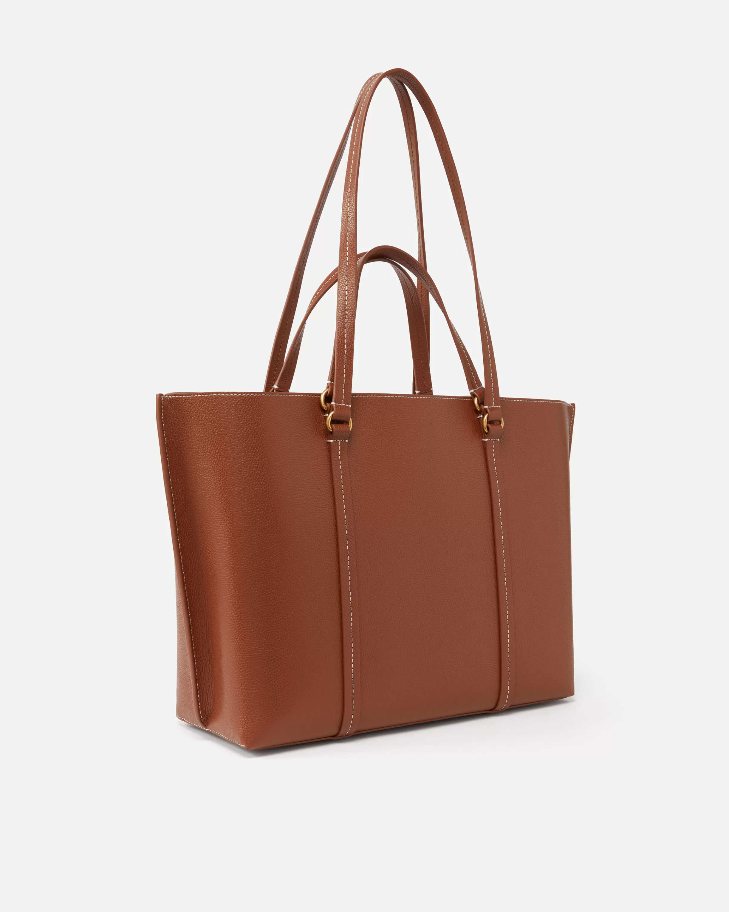 PINKO Large tumbled leather Shopper Bag