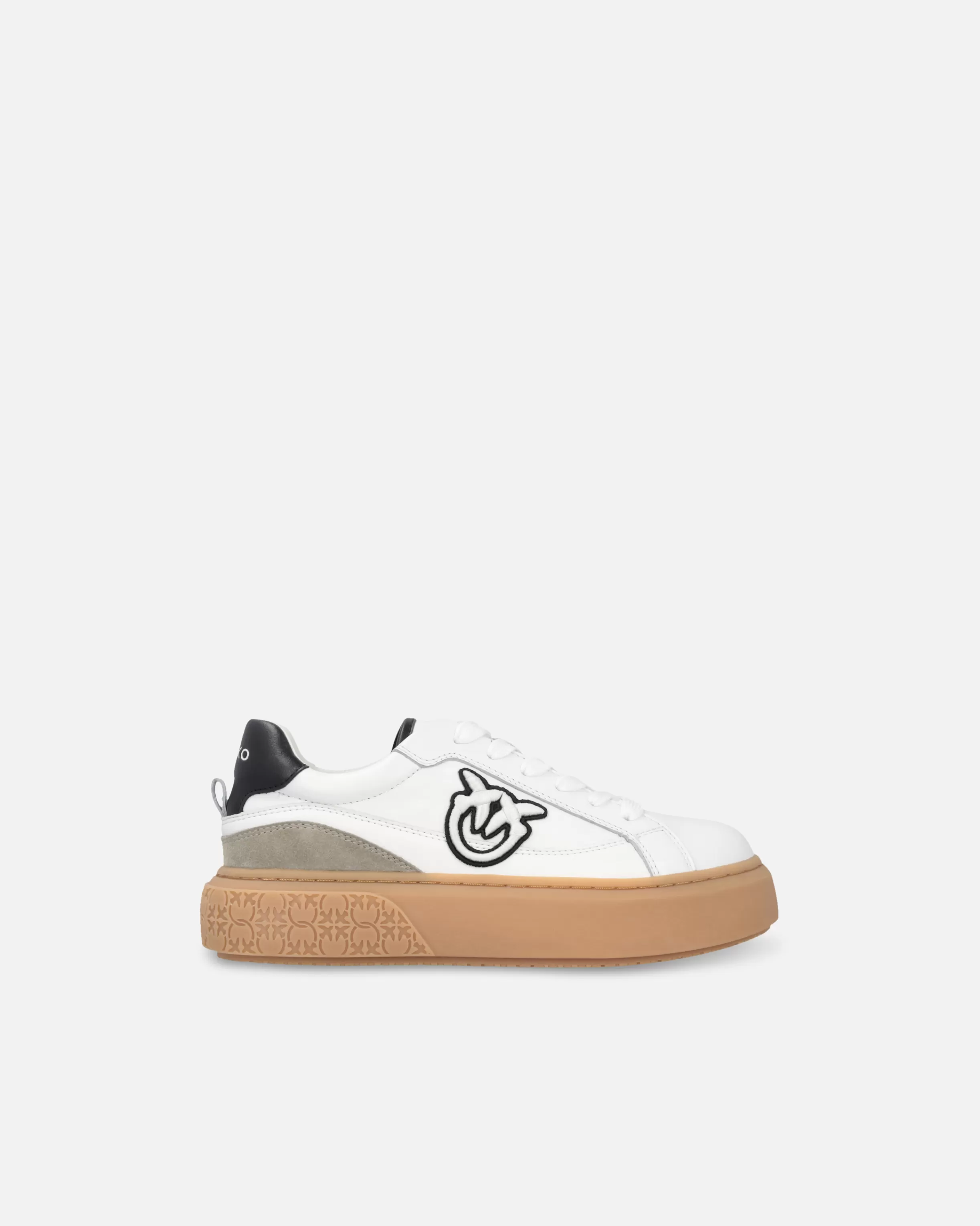 PINKO Leather platform sneakers