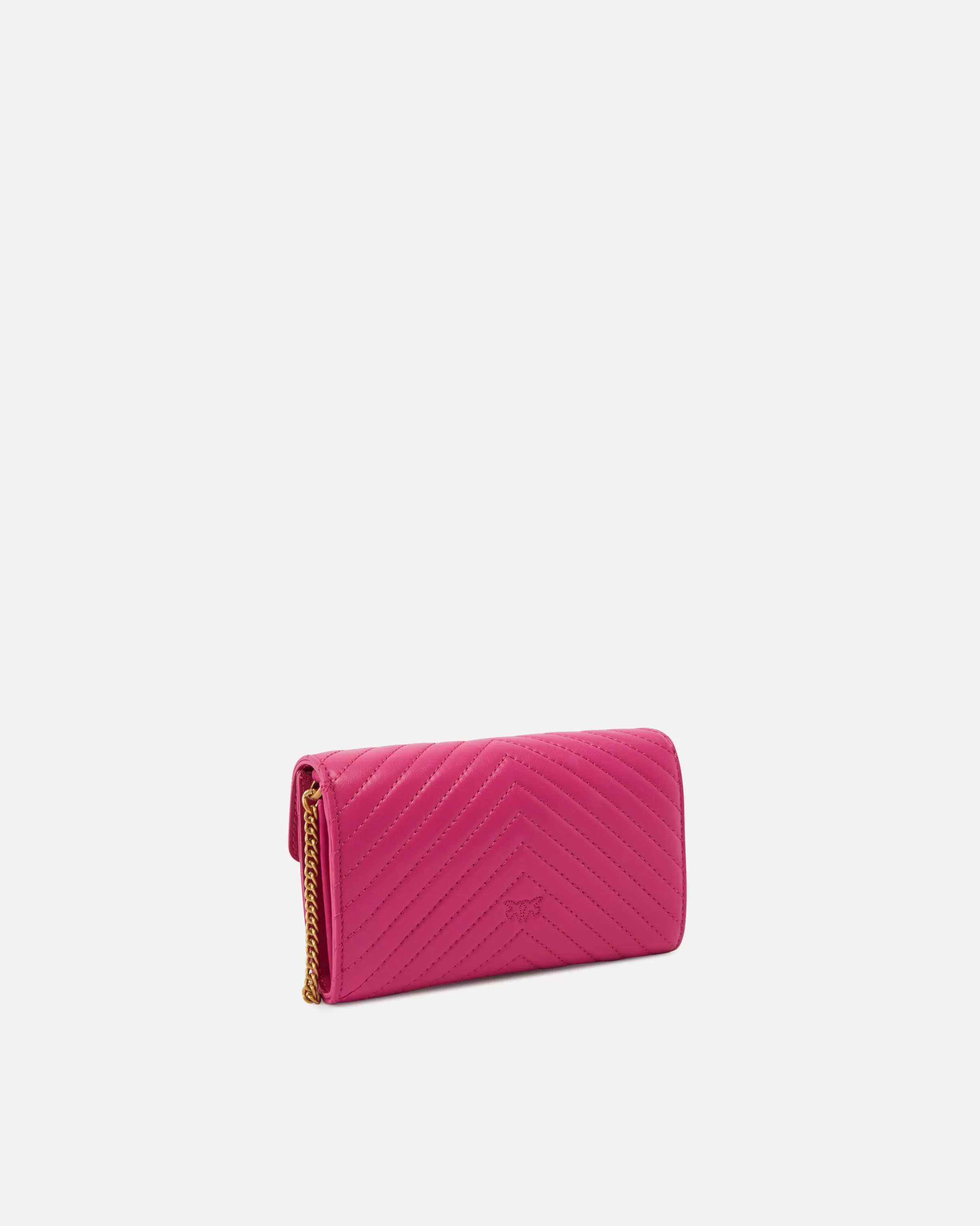 PINKO Love Bag One Wallet Chevron