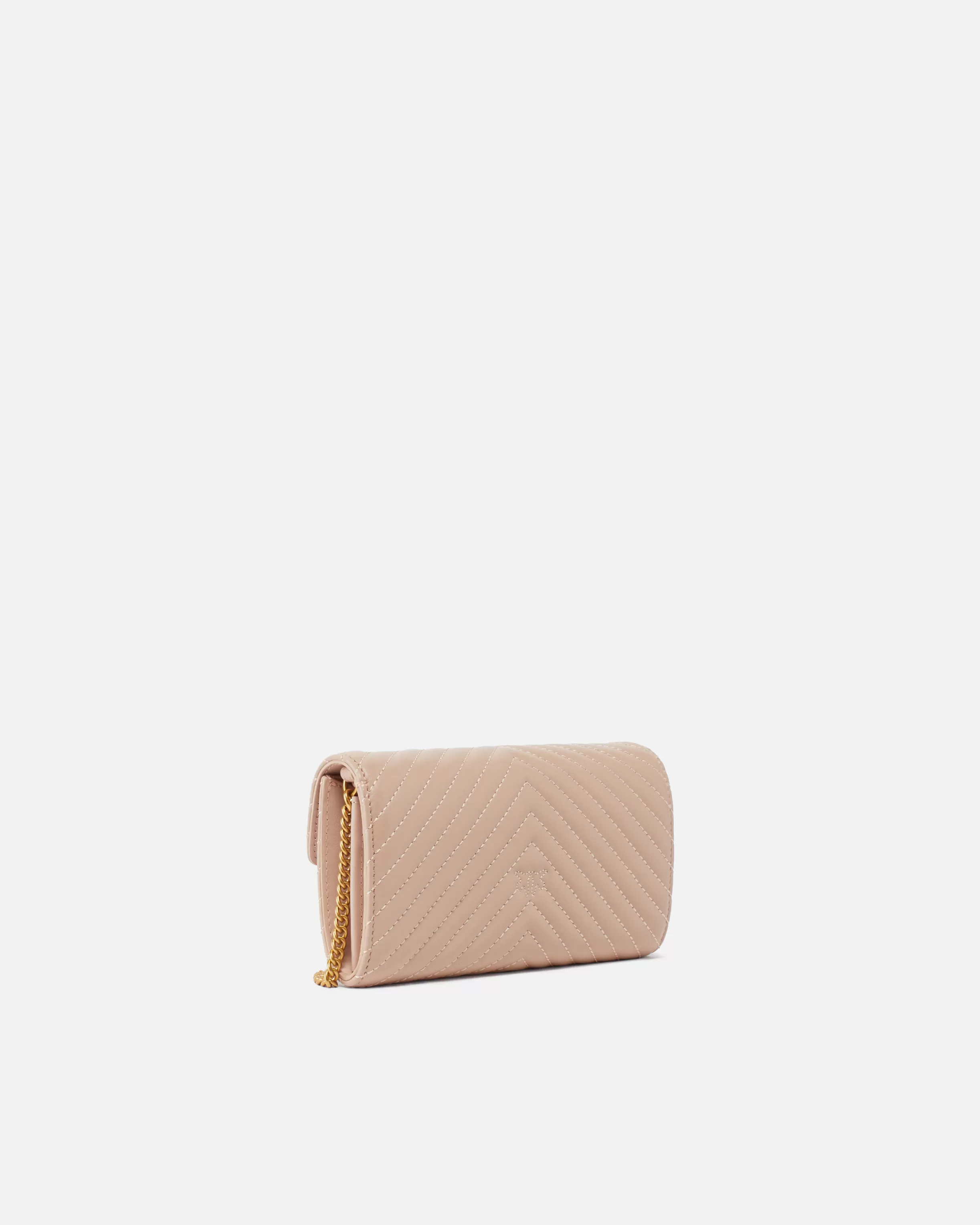 PINKO Love Bag One Wallet Chevron