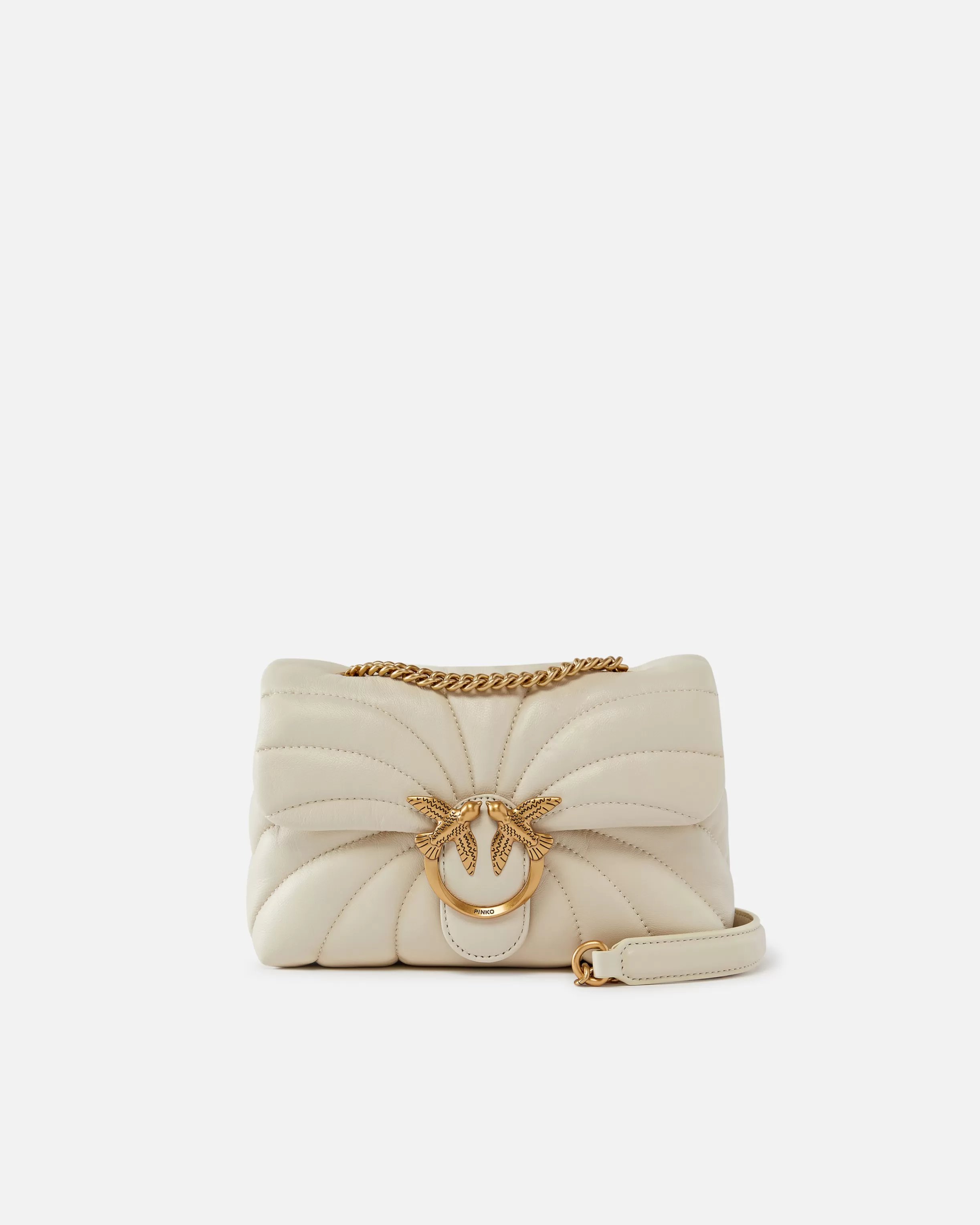 PINKO Love Bag Puff Butterfly mini nappa leather crossbody bag