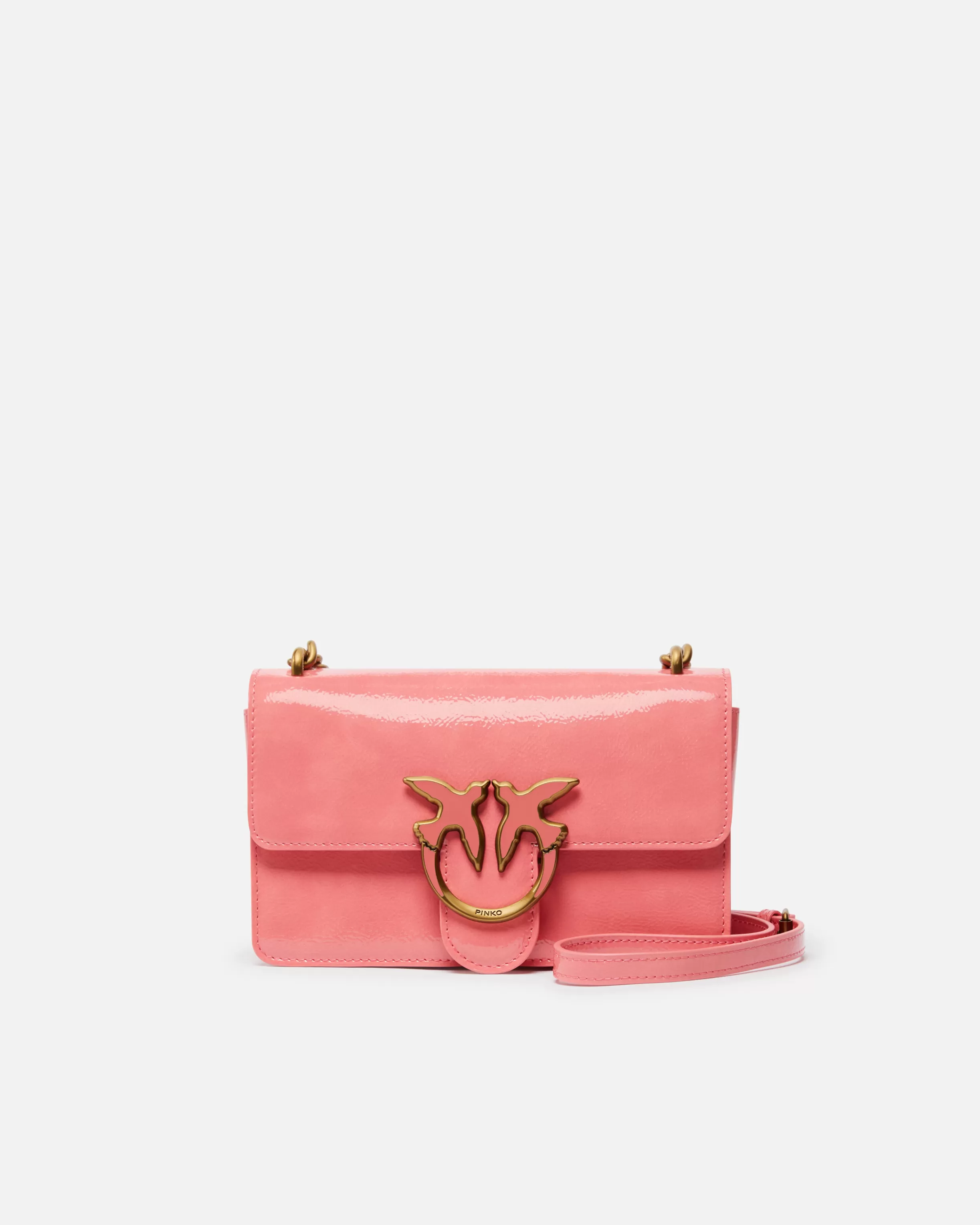 PINKO Love Bag small leather-effect crossbody bag