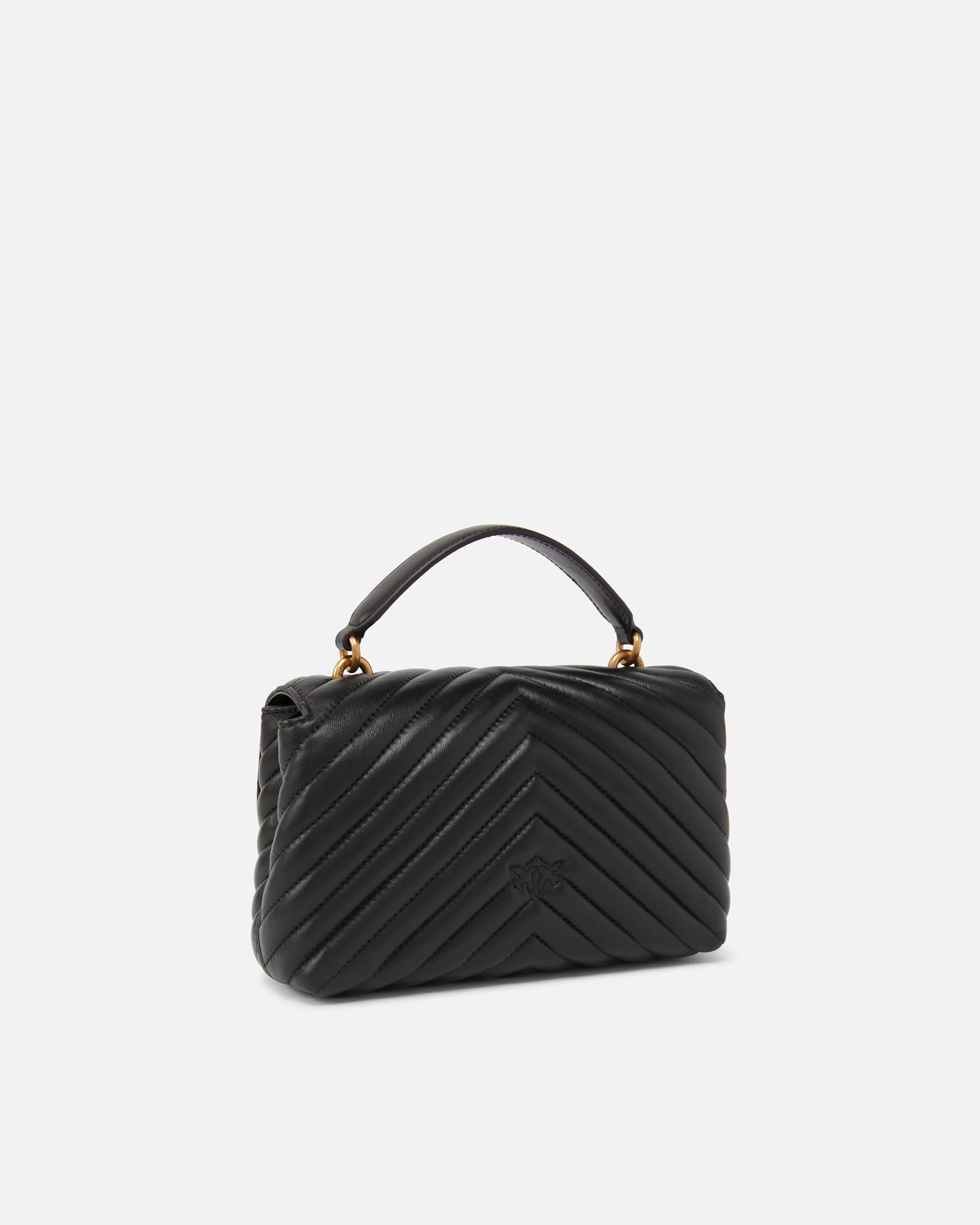 PINKO Mini Lady Love Bag Puff Chevron