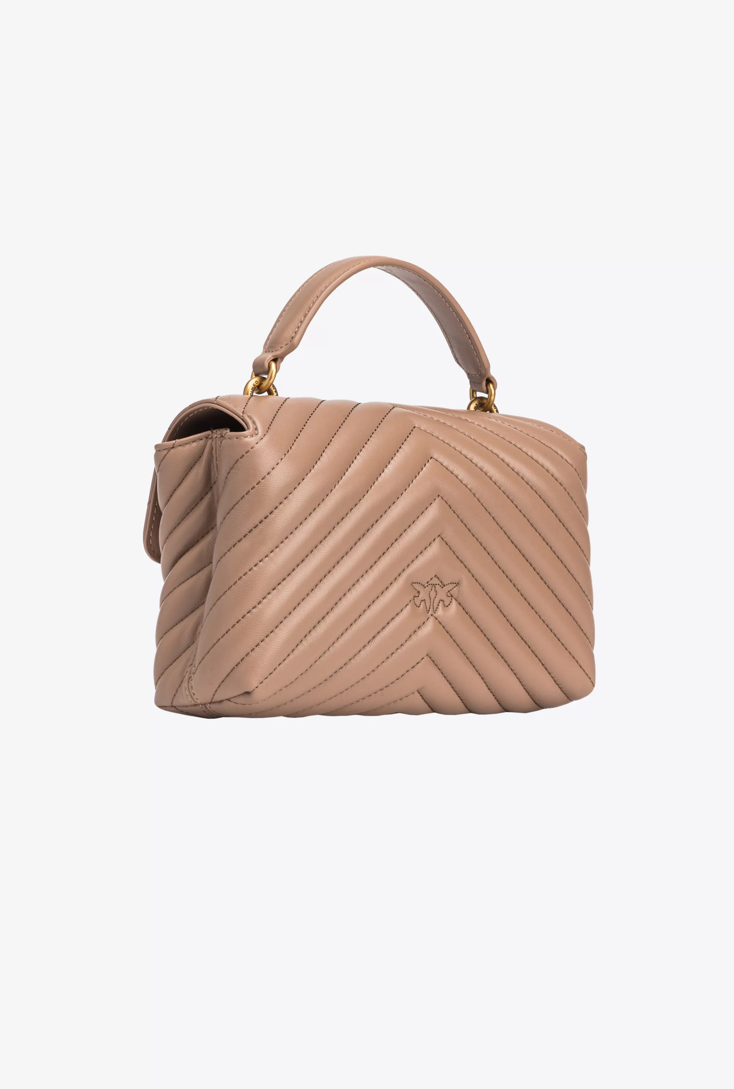 PINKO Mini Lady Love Bag Puff Chevron