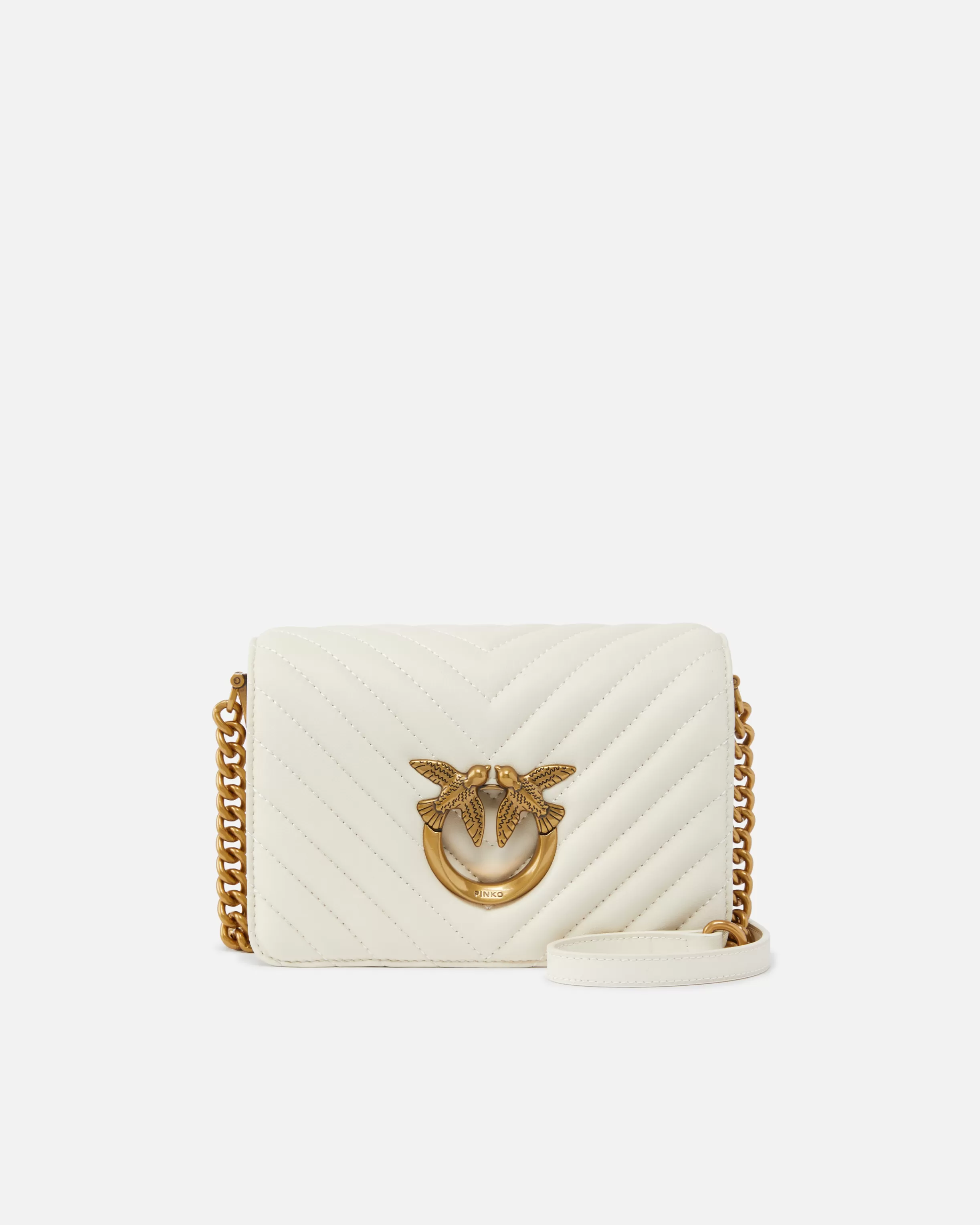 PINKO Mini Love Bag Click Chevron