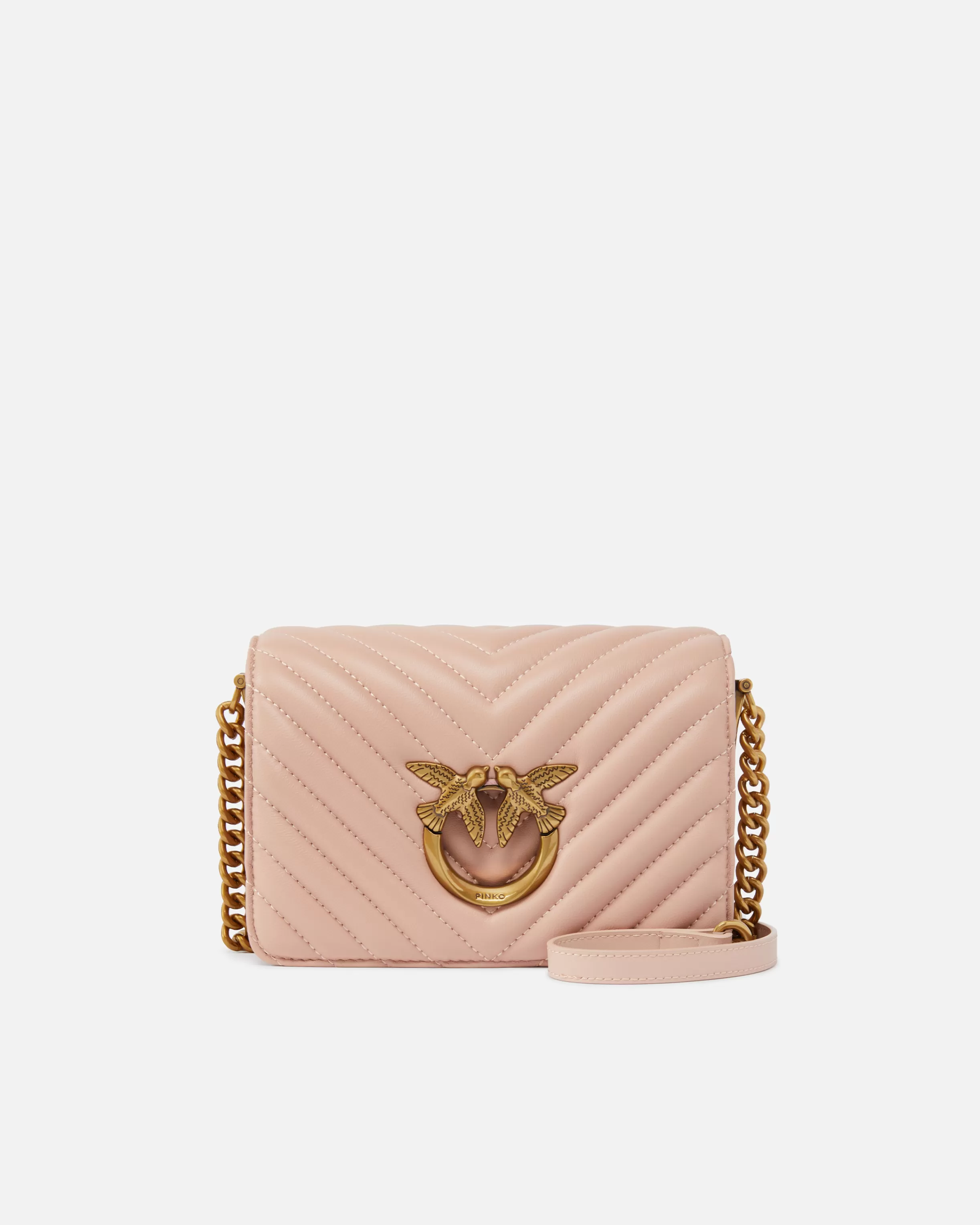 PINKO Mini Love Bag Click Chevron