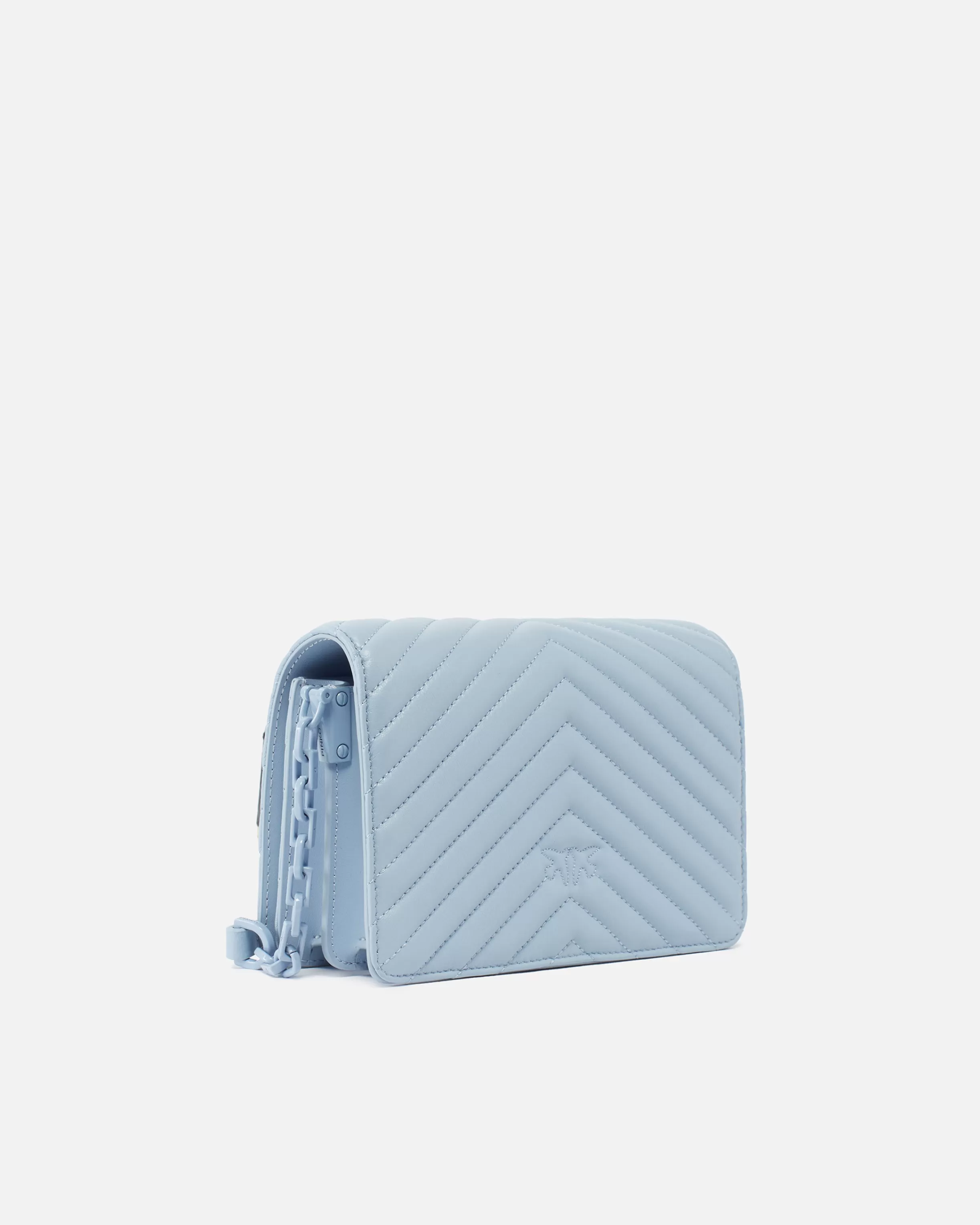 PINKO Mini Love Bag Click Chevron Colour Block