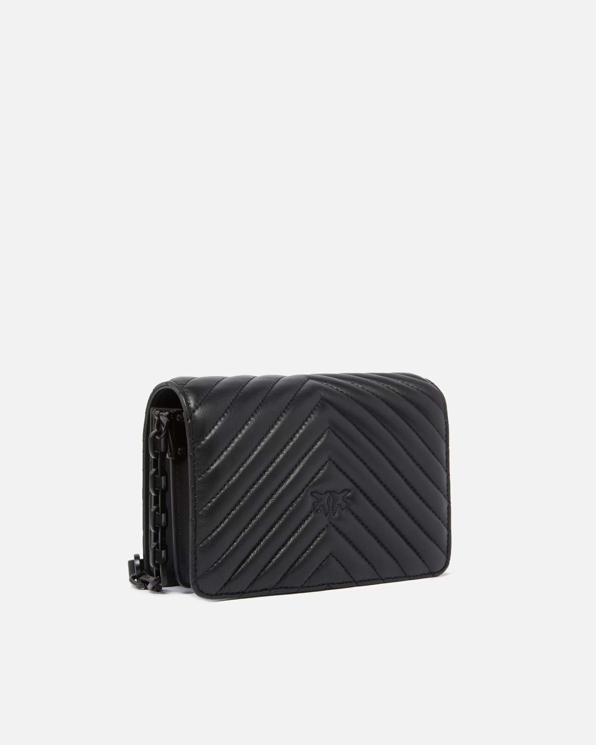 PINKO Mini Love Bag Click Chevron Colour Block