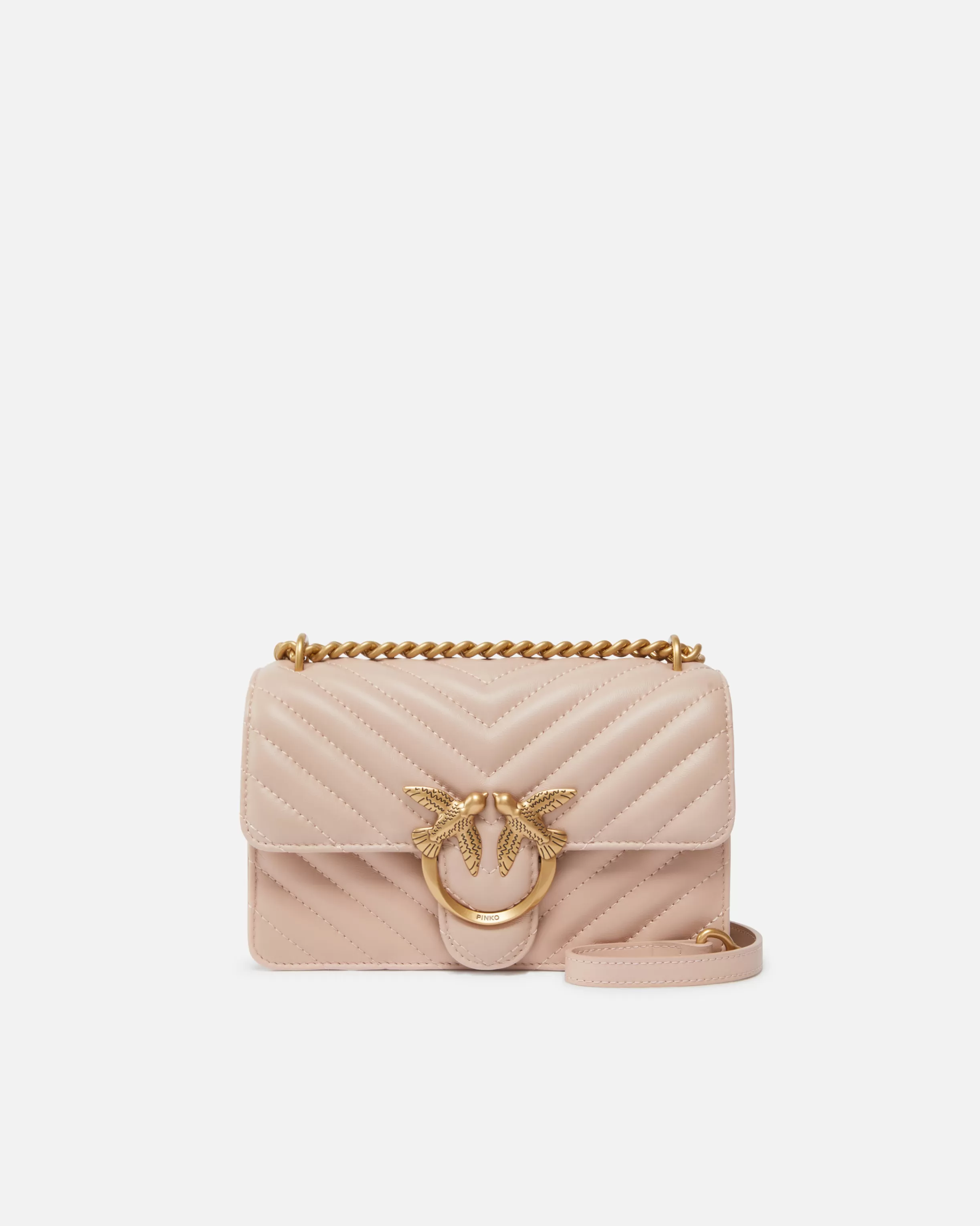 PINKO Mini Love Bag One Chevron