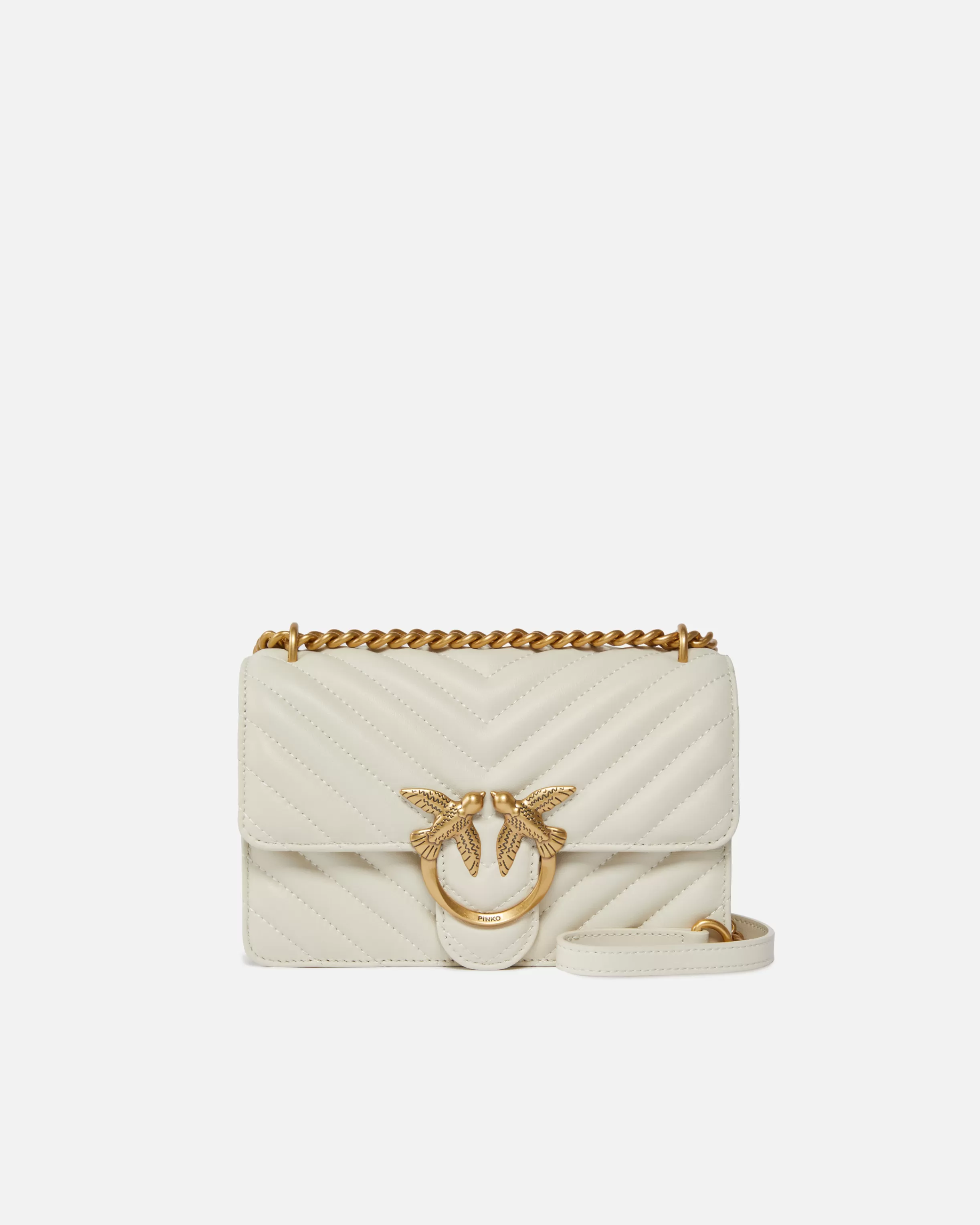 PINKO Mini Love Bag One Chevron